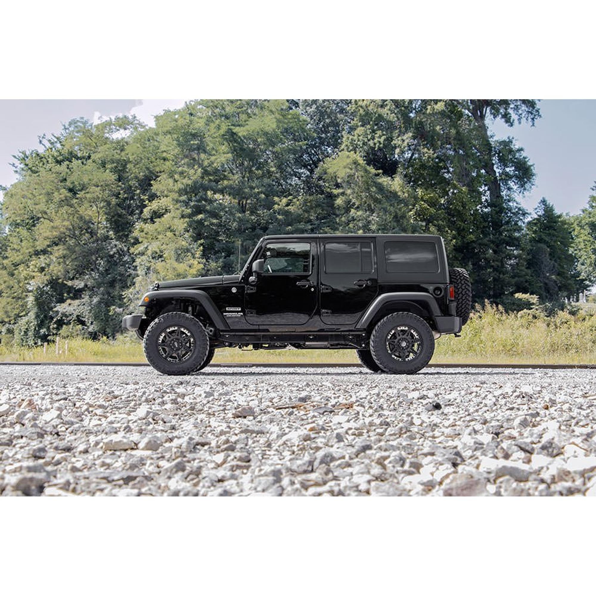 2.5" Lift Kit Rough Country for 2007-2018 Jeep Wrangler JK Unlimited - 67940