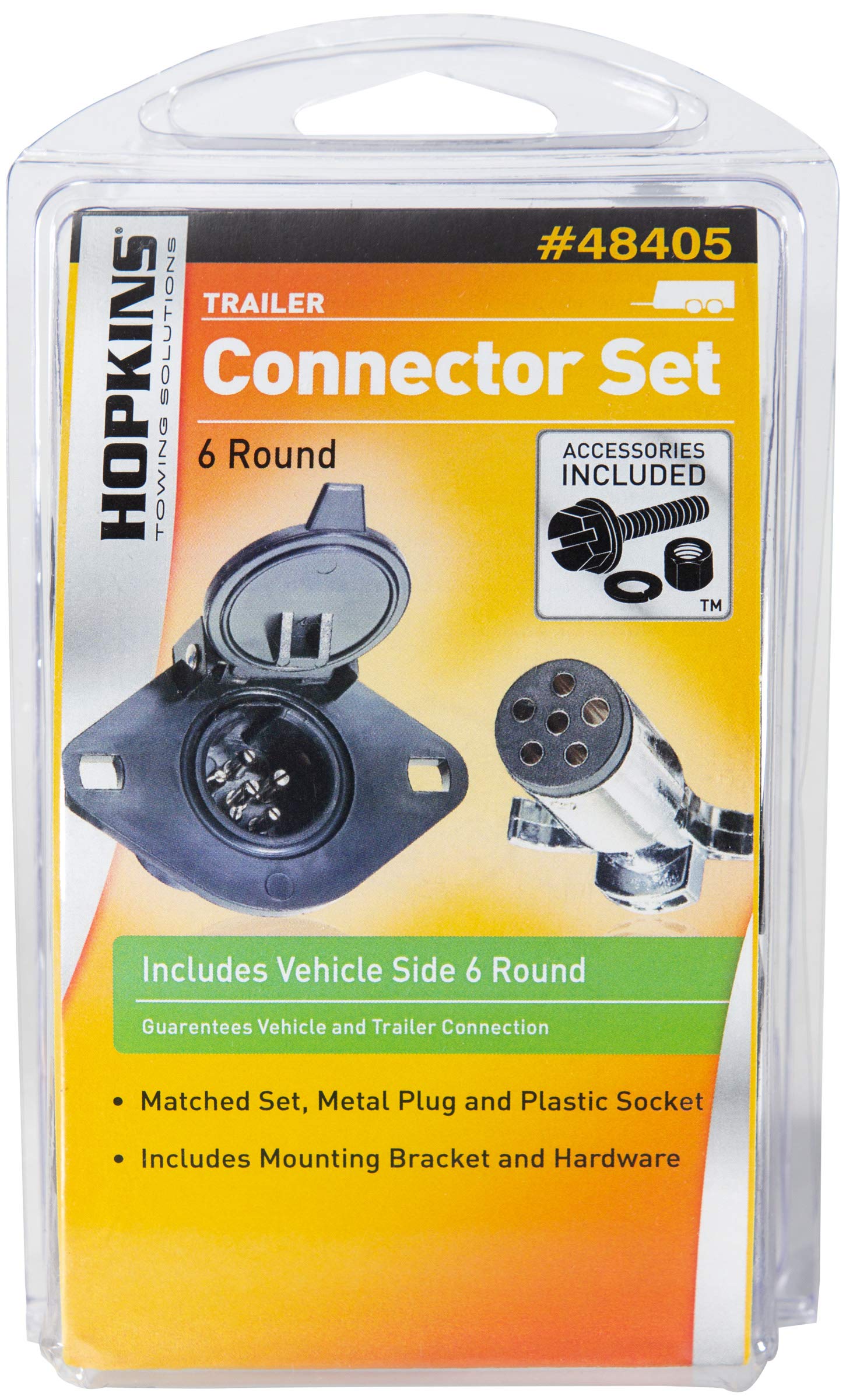 6 Pole Hopkins Connector Round Set