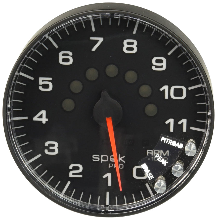 P239328 Pro Parts Spek-Pro 2-1/16" Electric in-Dash Tachometer (0-11,000 RPM, 52.4mm)