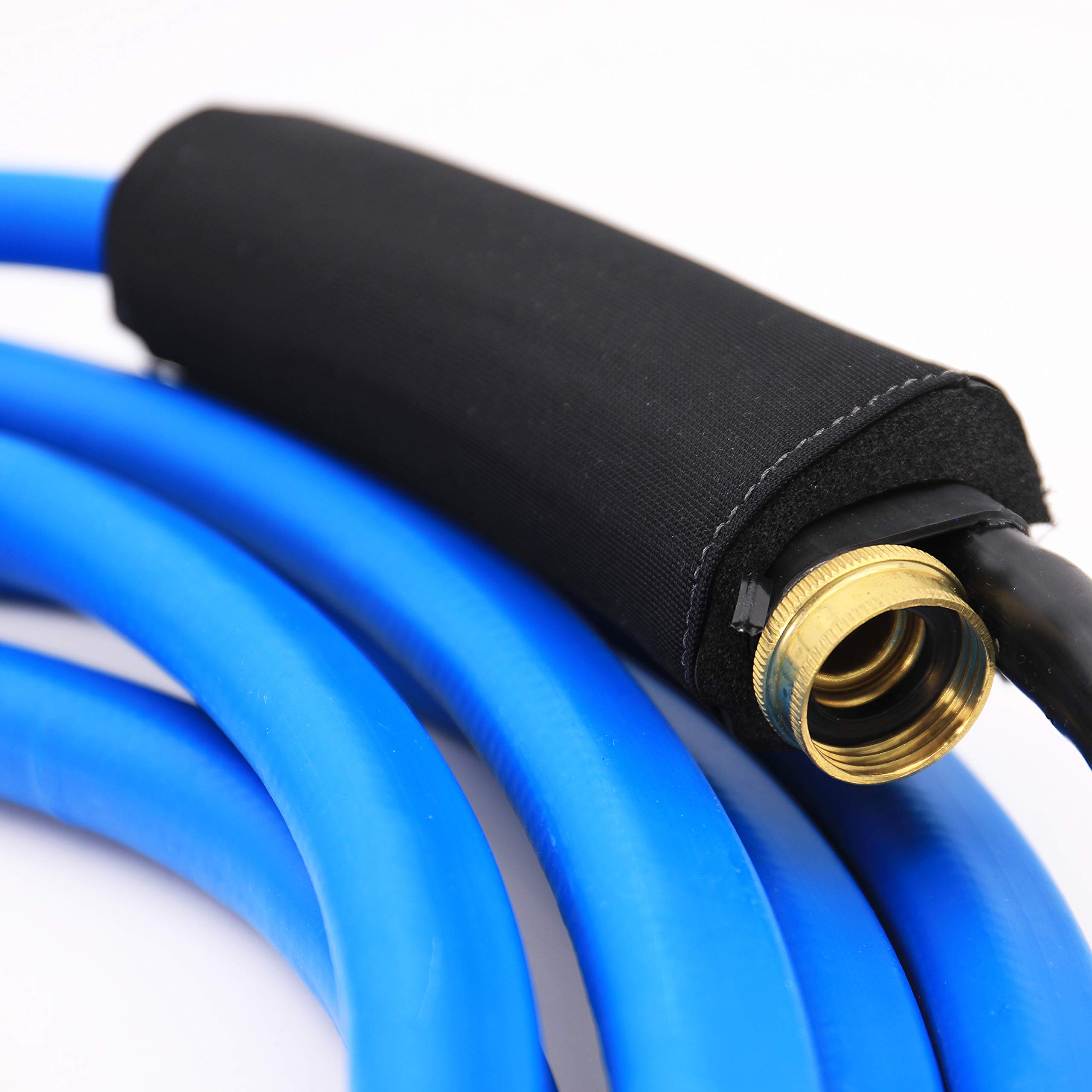 25' x 1/2" Valterra Heated Fresh Water RV Hose, Blue