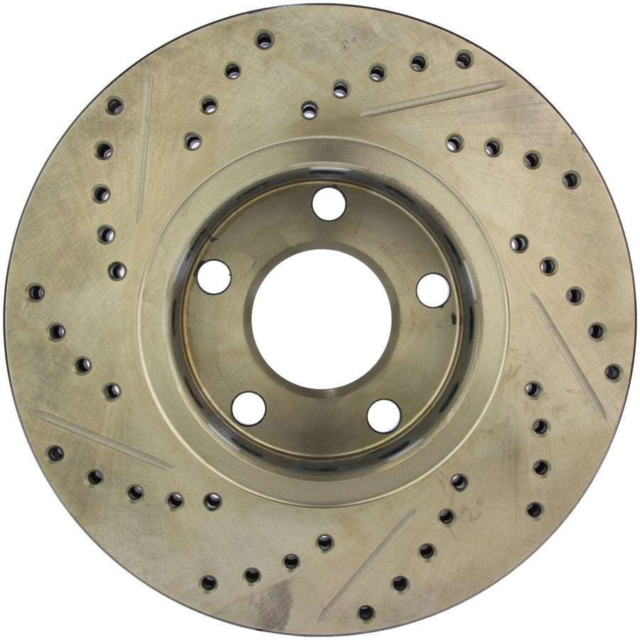Sport Drilled/Slotted Brake Rotor StopTech 127.33040L (Front Left), 1 Pack
