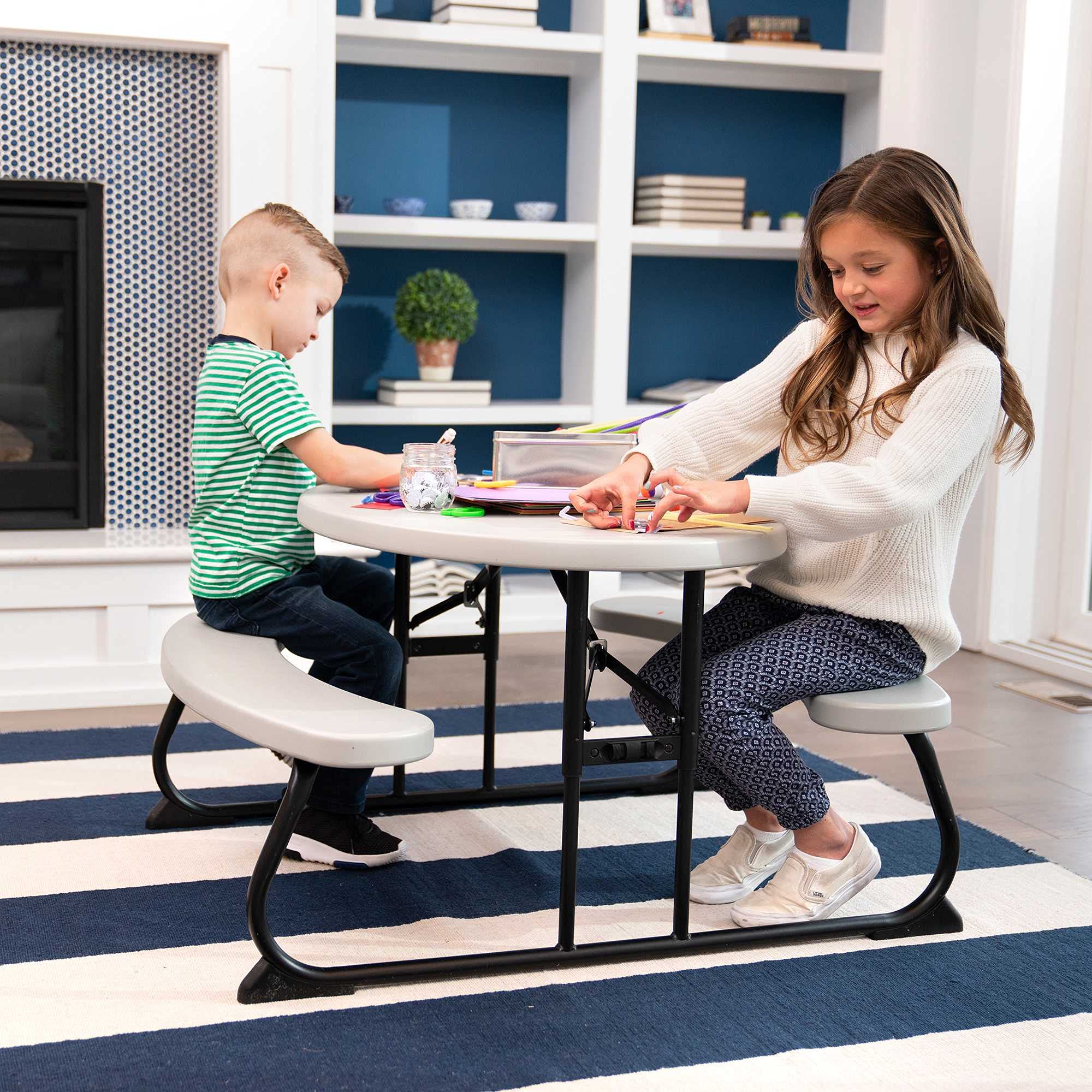 Kids Picnic Table LIFETIME 60339, Gray
