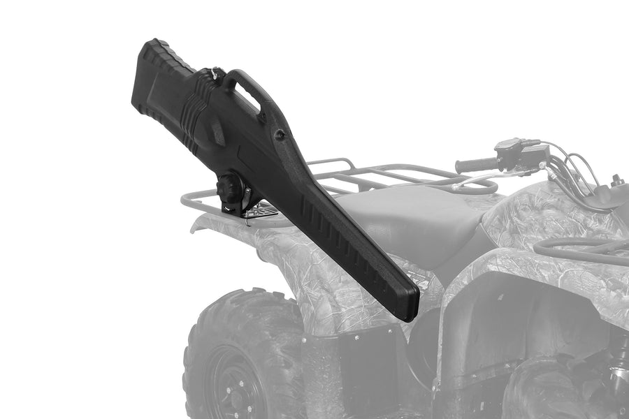 Boar Black UTV/ATV Gun Case - Features Integrated Carry-Handle & Affixed Soft-Sided Inner Liner - Stores & Protects Most Rifles - Includes Mounting Hardware (66012)