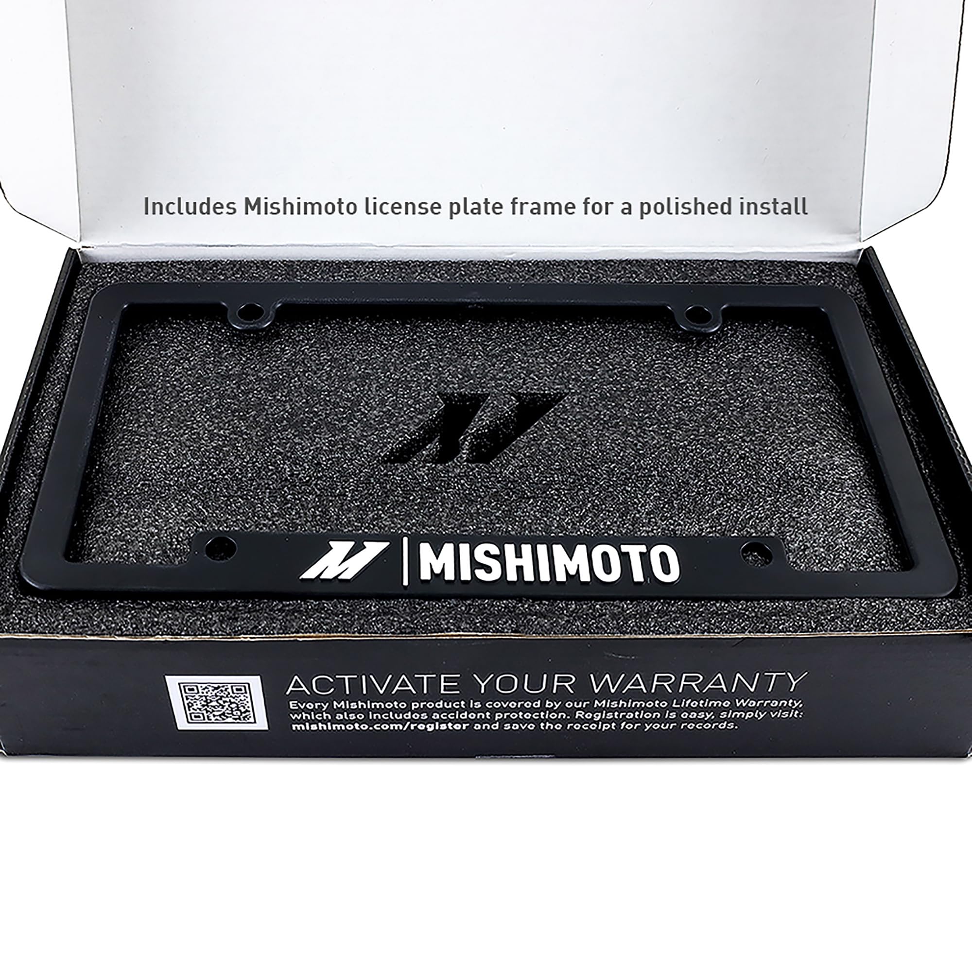 Mishimoto Relocation Kit License Plate, Compatible with Volkswagen GTI & MK8, 2022+