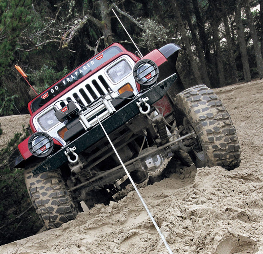 Rock Crawler WARN Front Bumper for Jeep Wrangler YJ (1987-1995)