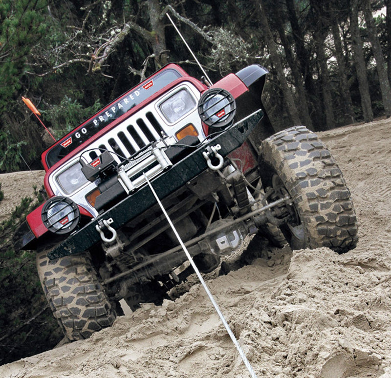 Rock Crawler WARN Front Bumper for Jeep Wrangler YJ (1987-1995)
