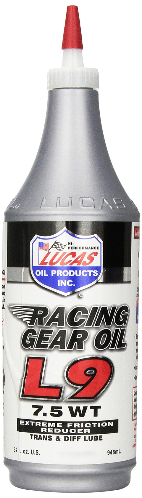 L9 Synthetic Racing Gear Oil/12x1/Quart