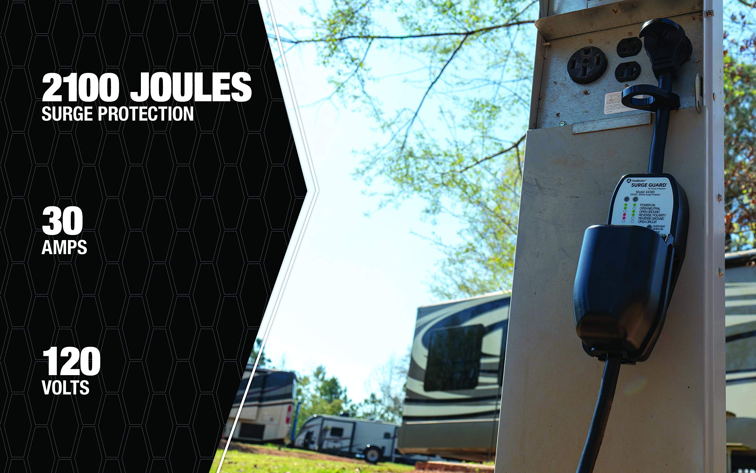 Portable Surge Guard 30A w/Cover
