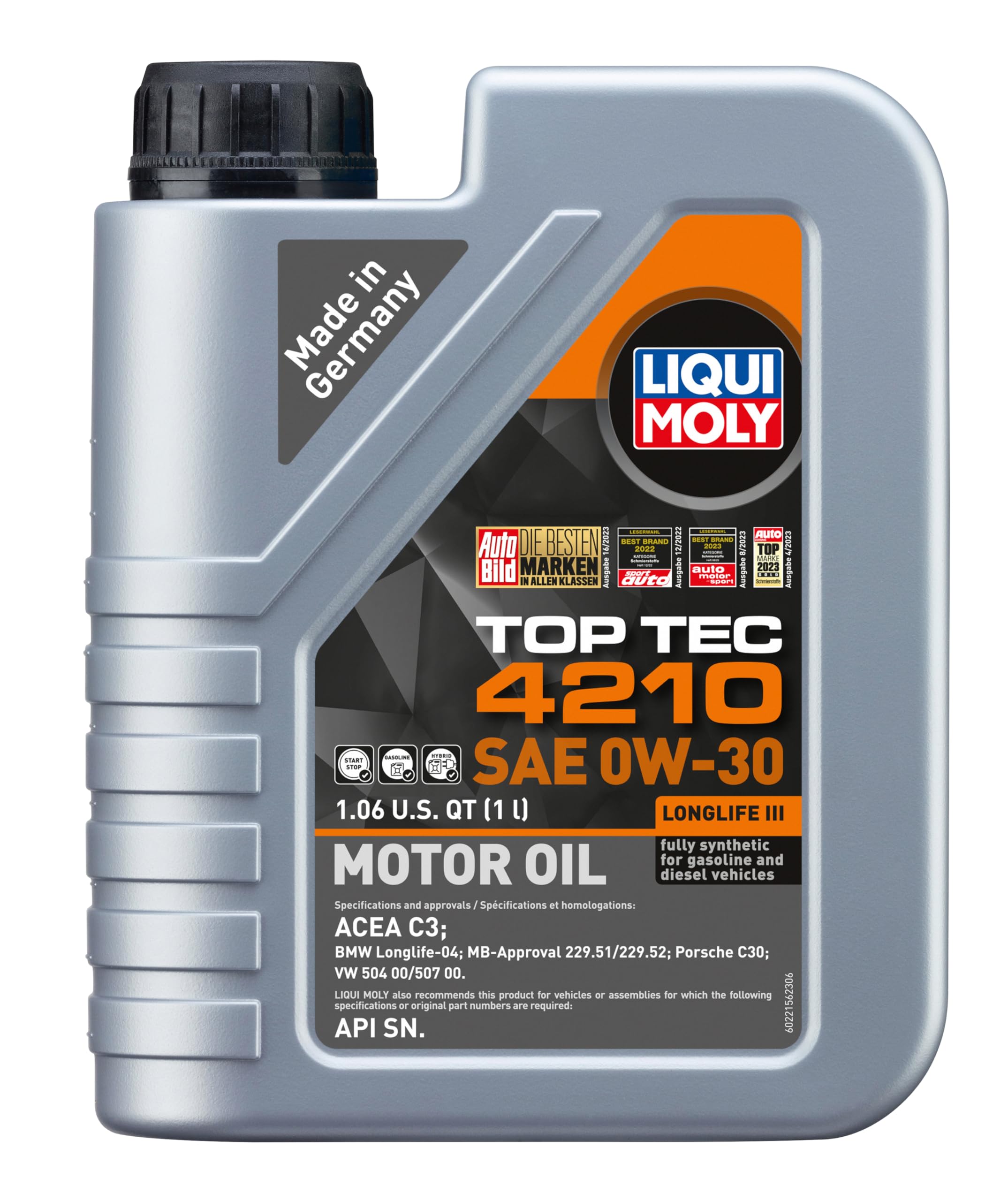 TOP TECH Liqui Moly 4210 0W30 1 Liter