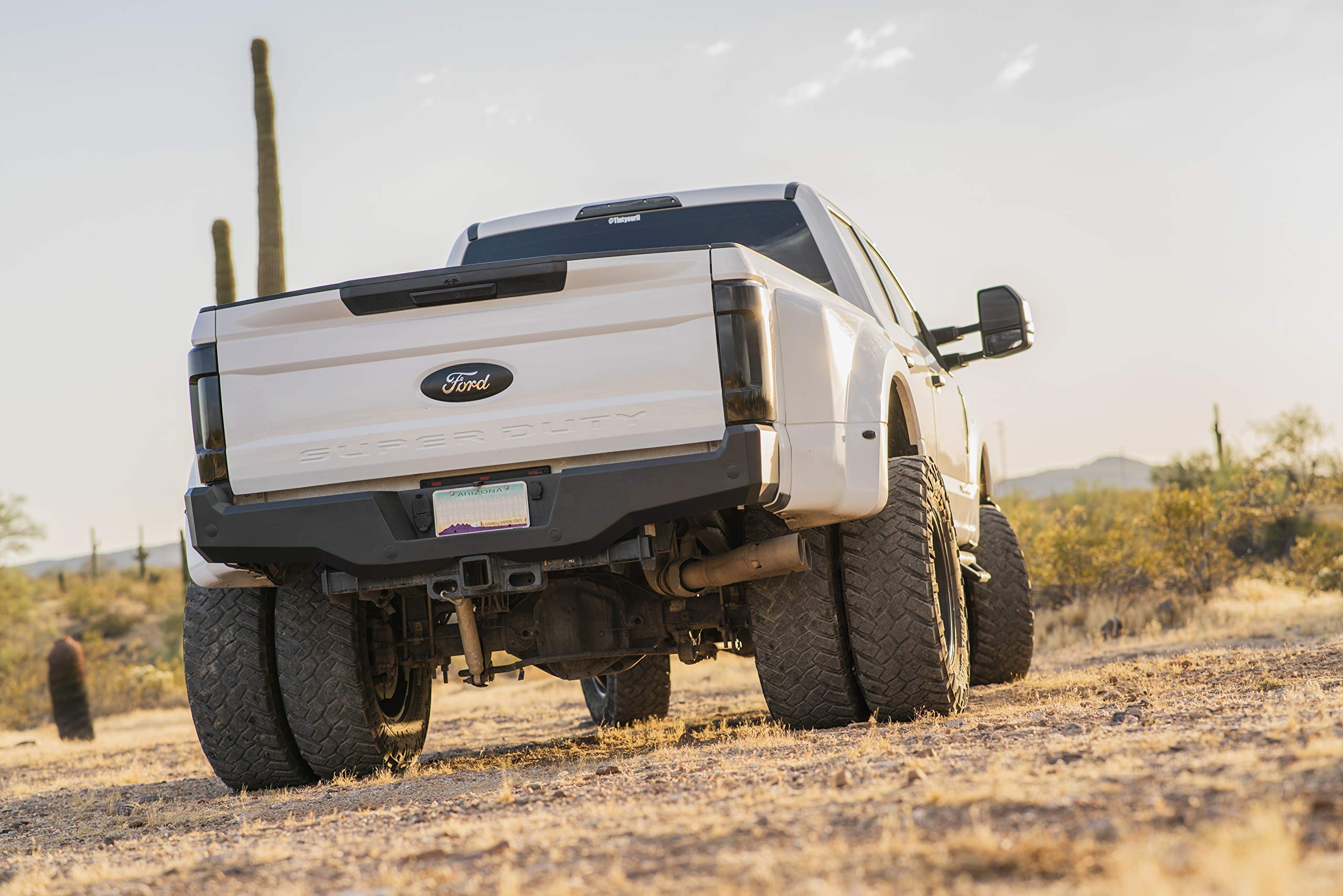 Alumilite Rear Bumper ICI Aluminum Compatible with 2017 - 2021 Ford Superduty