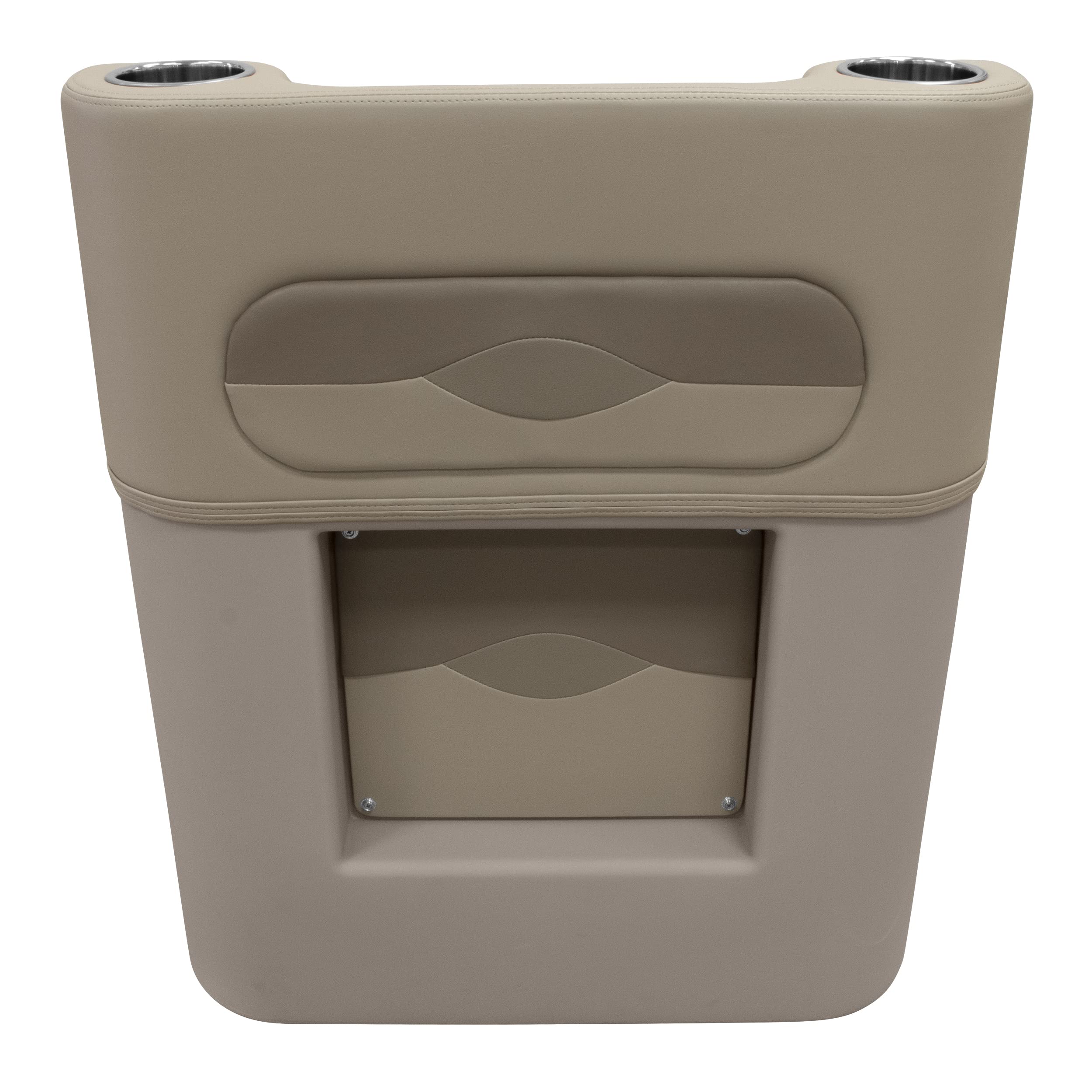 Wise Premier Series BM1158-1749 Pontoon Helm Steering Console, Mocha Java/Café/Mushroom