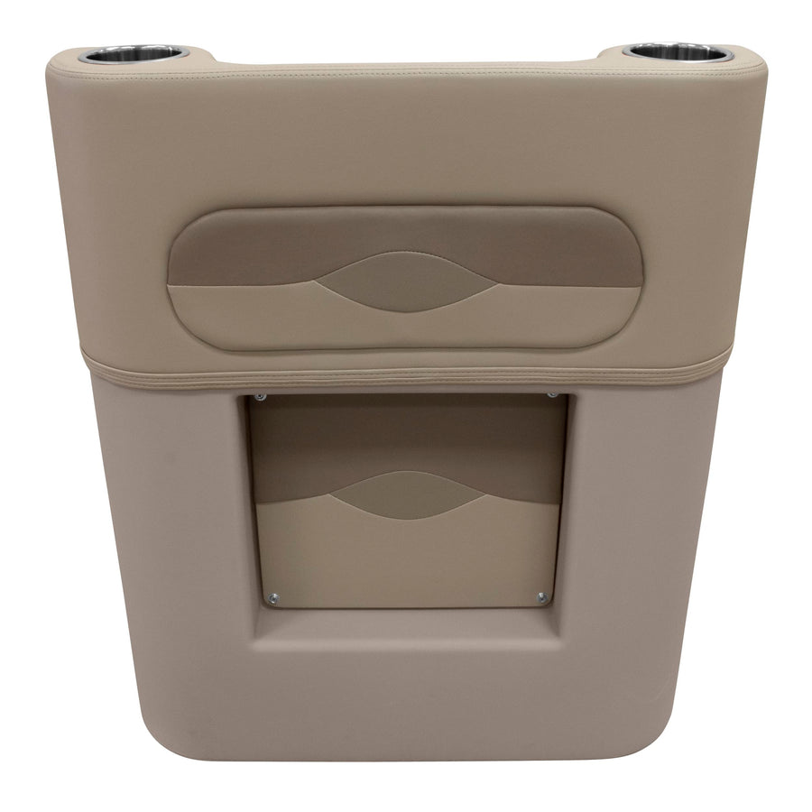 Wise Premier Series BM1158-1749 Pontoon Helm Steering Console, Mocha Java/Café/Mushroom