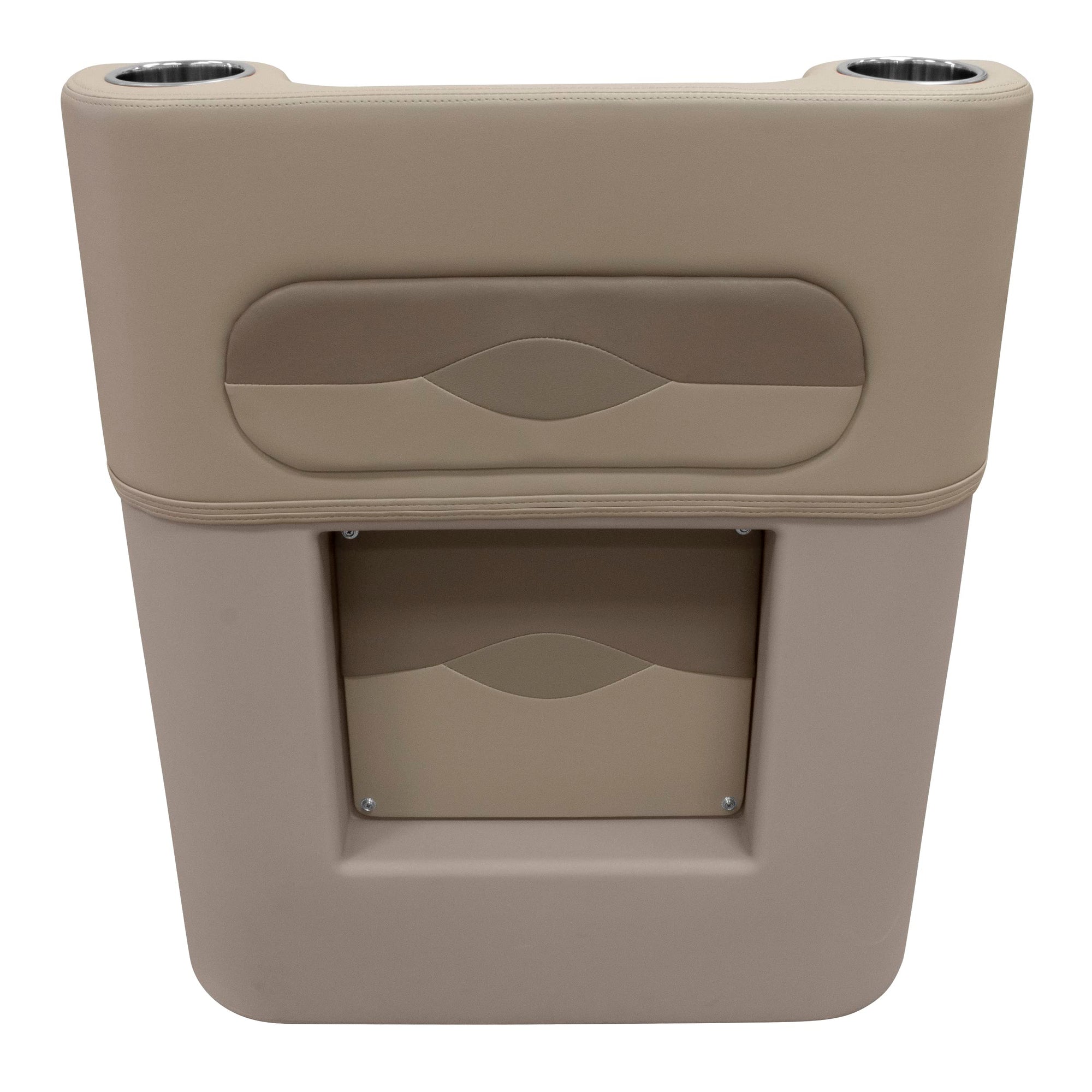 Wise Premier Series BM1158-1749 Pontoon Helm Steering Console, Mocha Java/Café/Mushroom