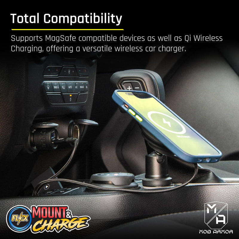 FLEX Mount and Charge Mob Armor Magnetic Wireless Charging Kit
