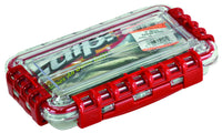 Scent Block Plano LBL Wallet, Clear/Red
