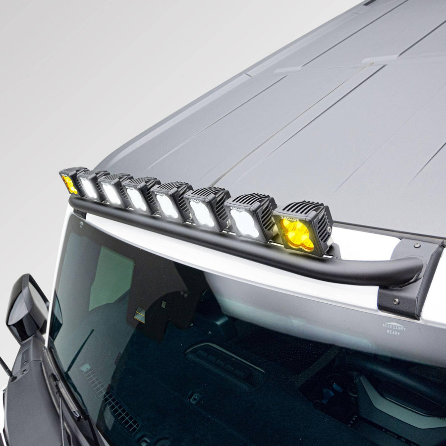 ZROADZ Front Roof LED Kit Z935401-KITAW 2021-2022 Ford Bronco Black