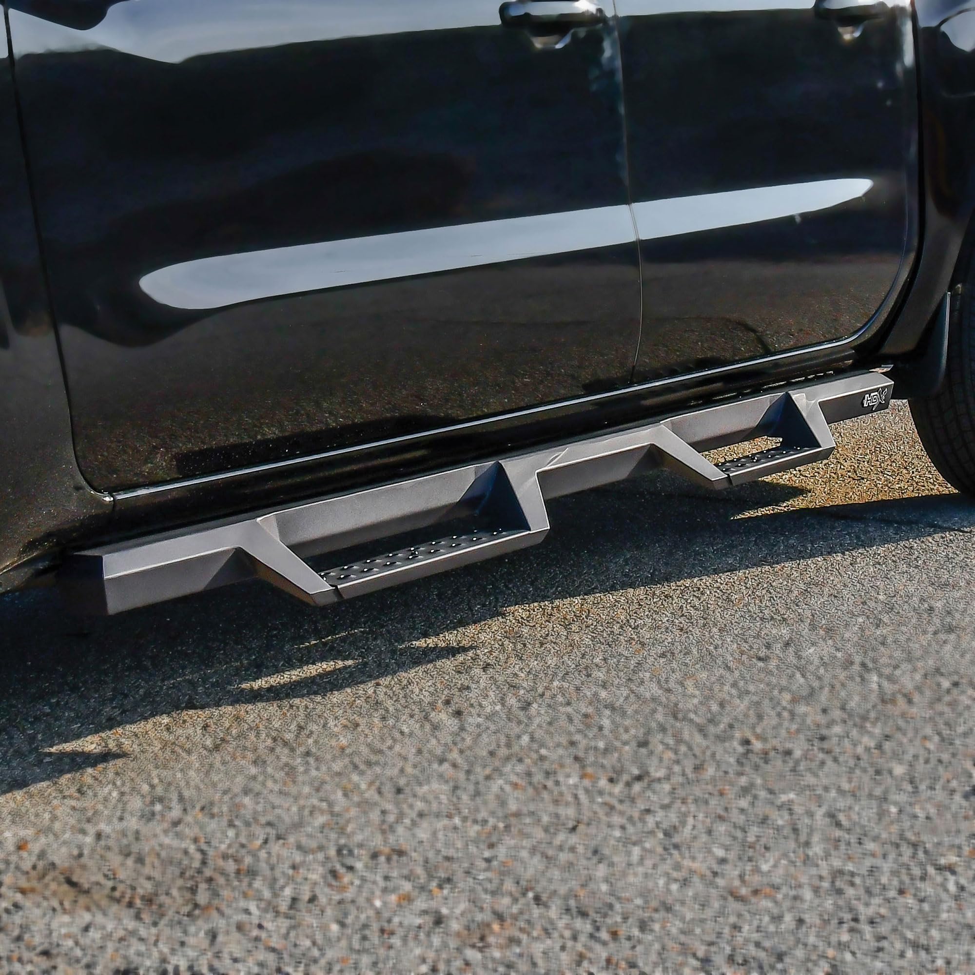 HDX Drop Westin 56-14215 Nerf Step Bars fits 2022-2023 Frontier Crew Cab Textured Black 1 Pair