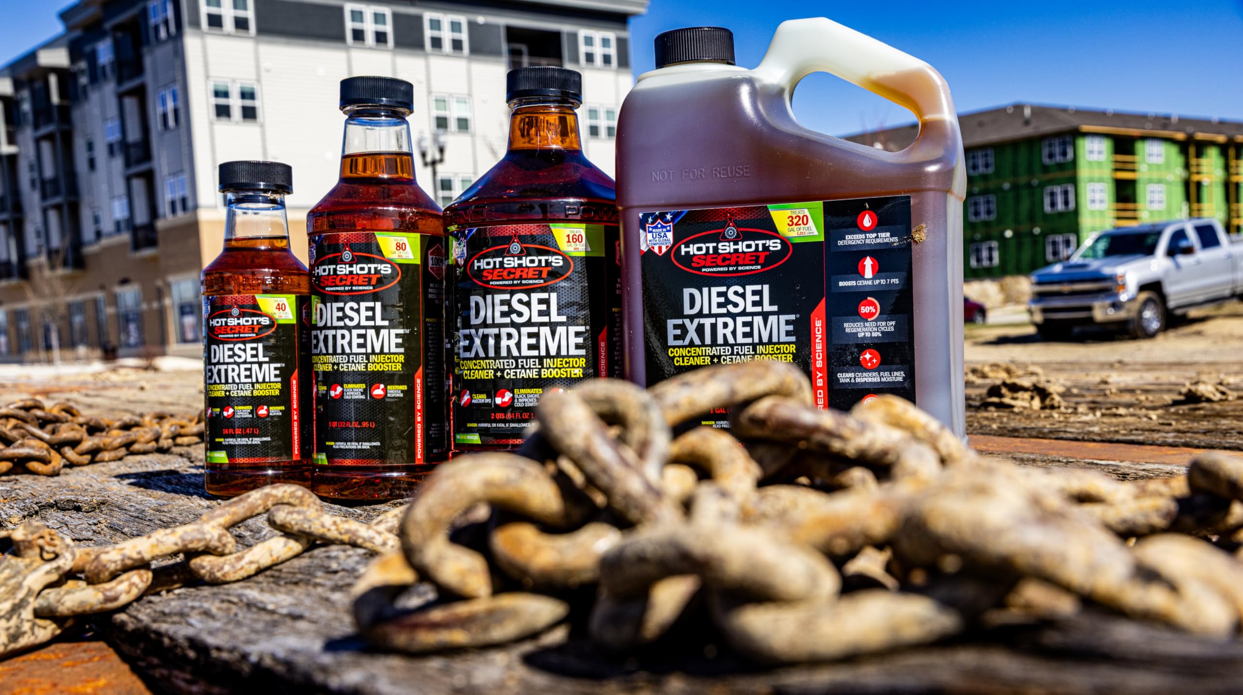 Diesel Extreme Hot Shot's Secret 1 Gallon, Concentrated Fuel System Cleaner, Diesel Fuel Additive, Injector Cleaner - Increases MPG & Restores Engine Performance