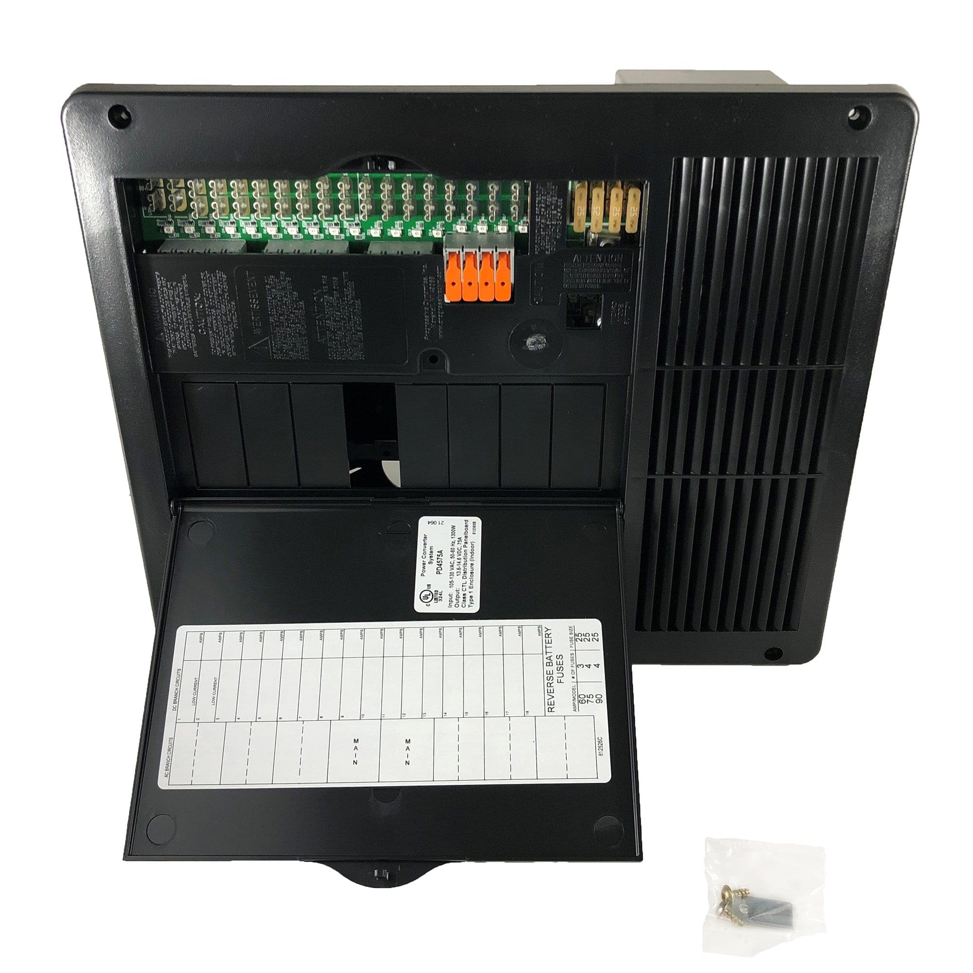 Inteli-Power Progressive International 4500 Series All-in-One AC/DC Distribution Panel - 75 Amp