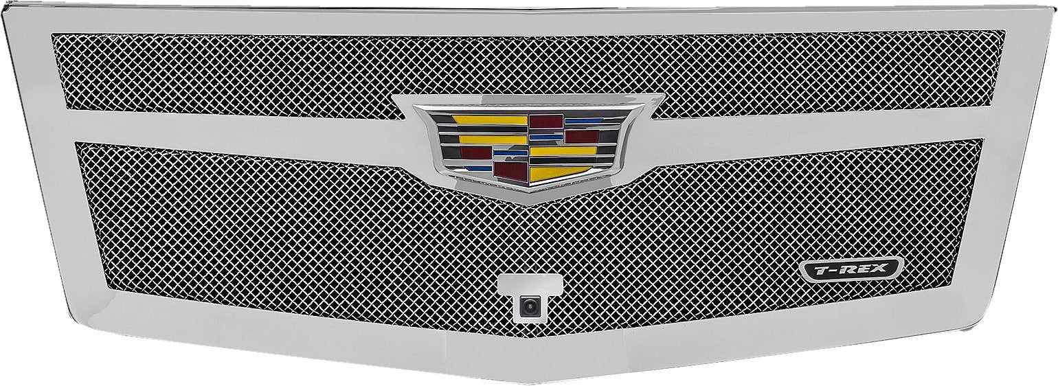 Upper Class Series T-Rex Grilles 2015i-2020 Escalade Main Grille, Chrome, 1 Pc, Replacement, Fits Vehicles with Camera - PN #56181
