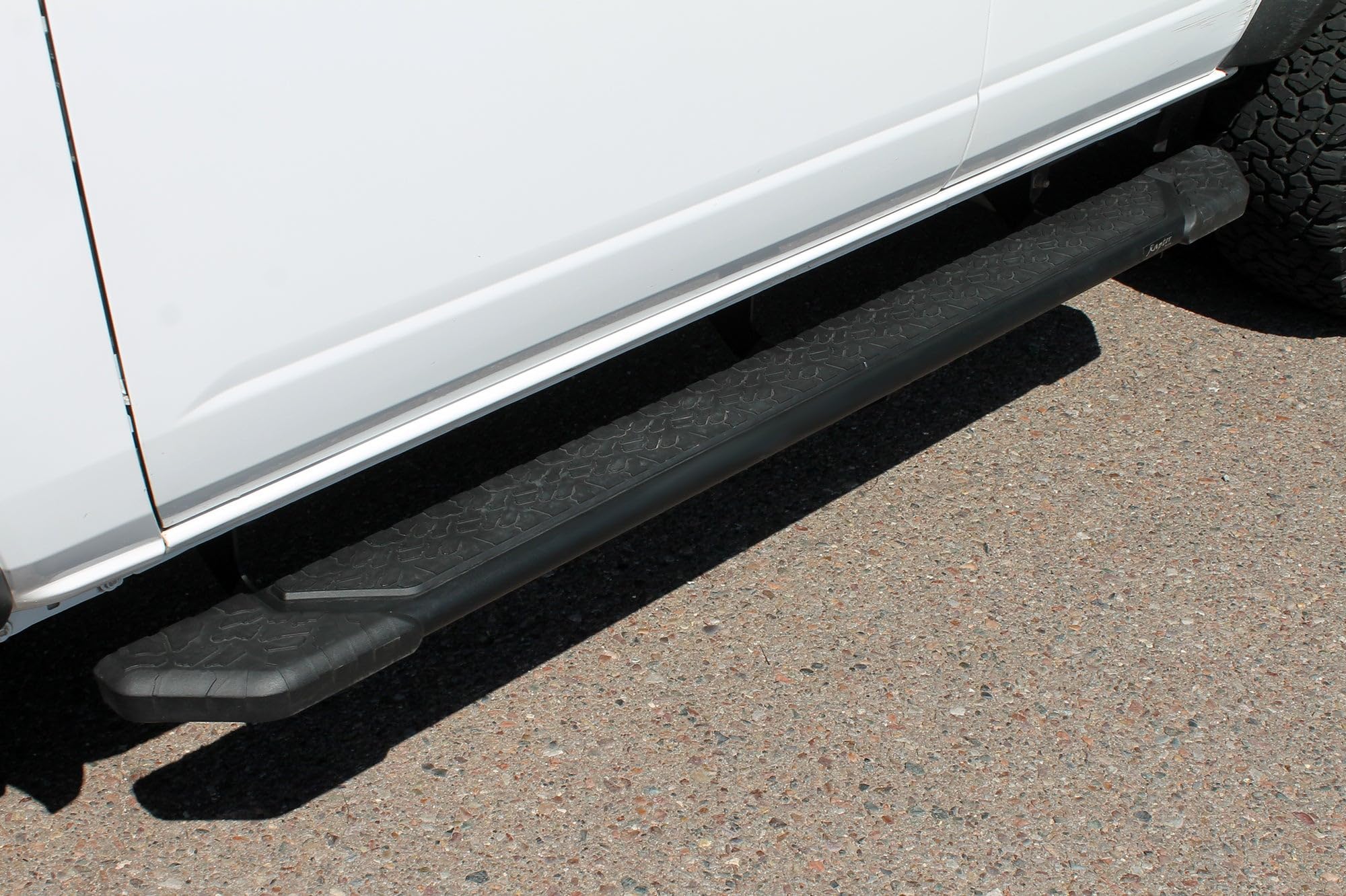 Running Boards Raptor Series Steps 5in Treadsteps Black Aluminum Compatible with 21-26 Bronco 4-Door