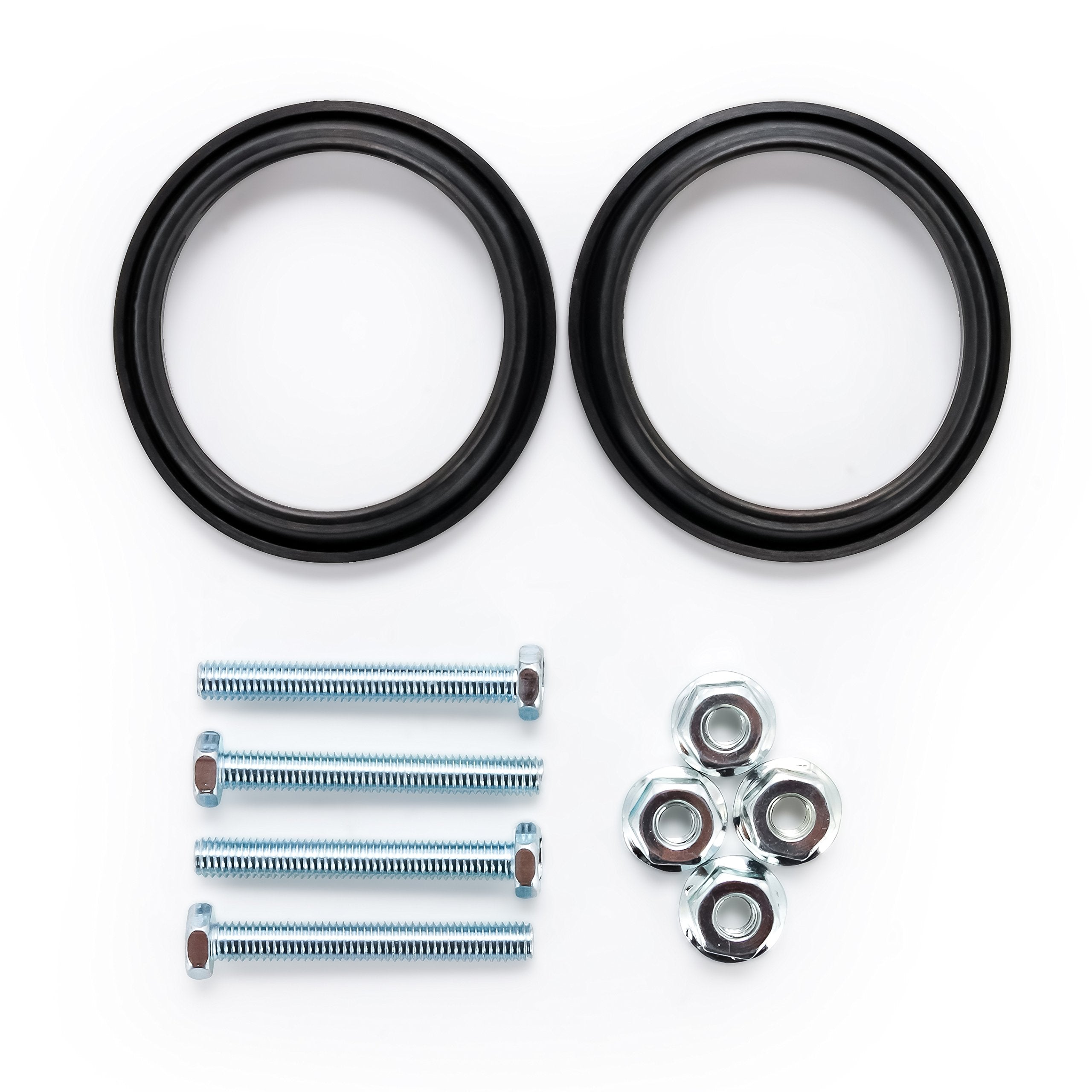 Camco 1.5-Inch RV Sewer Waste Valve Seal Kit – Includes 2 Valve Seals – Crafted of Flexible Rubber for Tight Seal (39500)