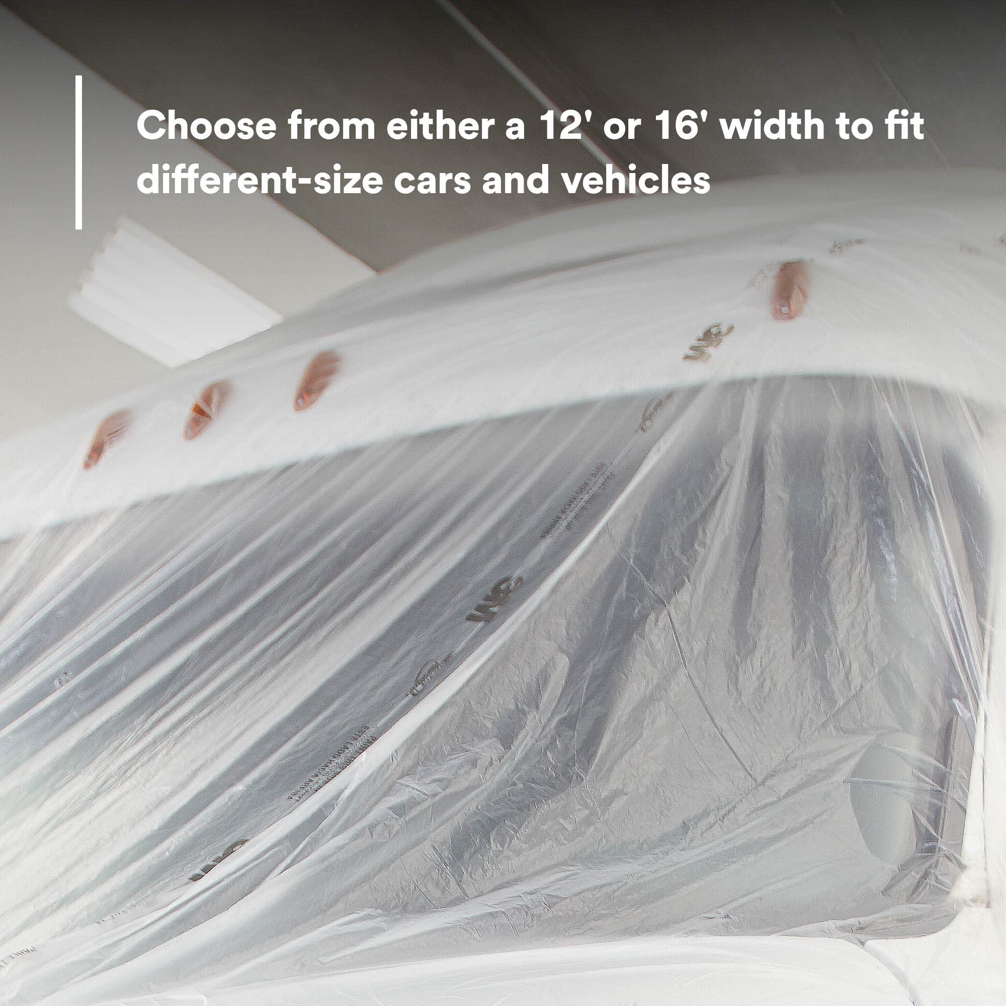 High Density 3M Plastic Sheeting 06723, Tear Resistant, Durable, Easy To Cut, 12 ft x 400 ft