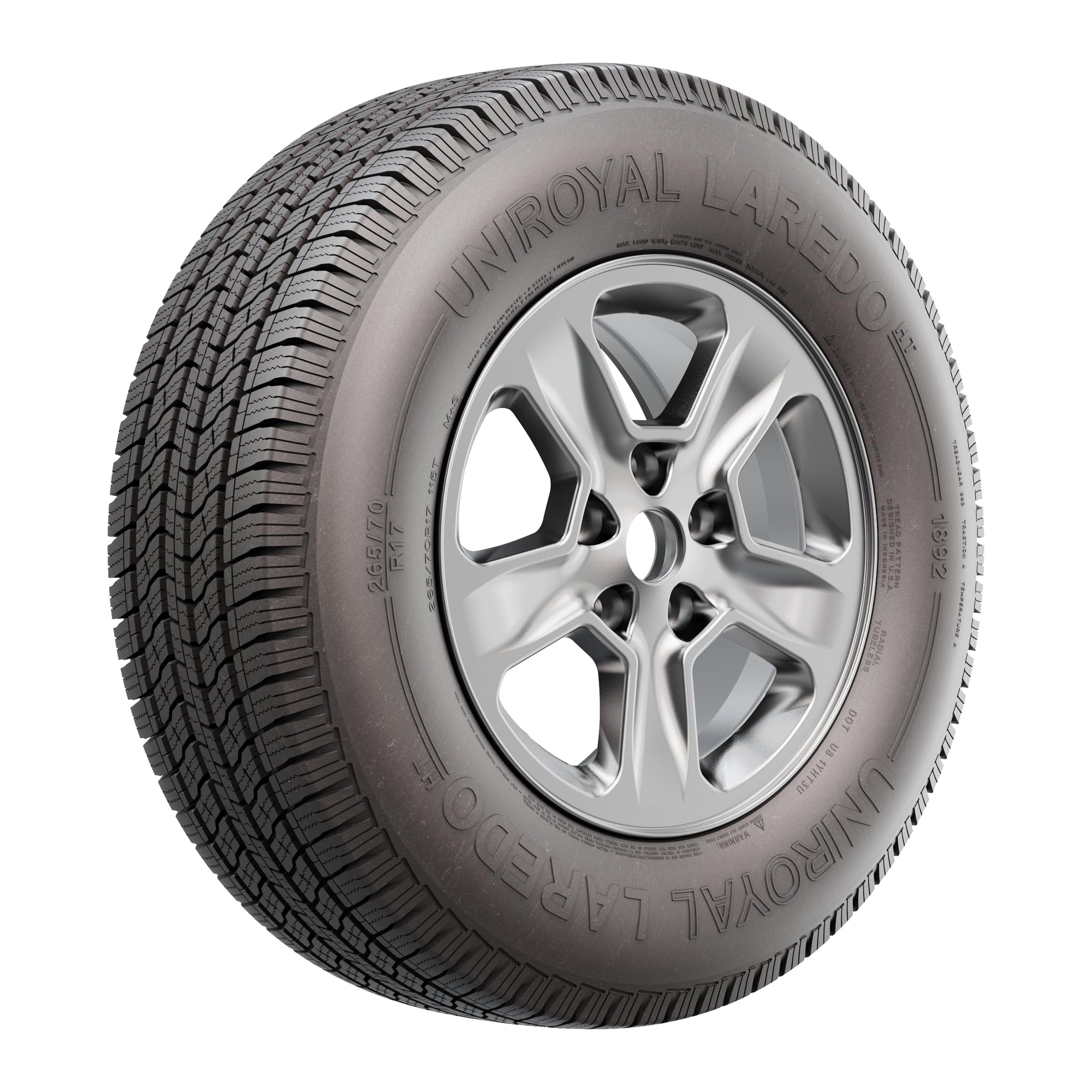 Laredo HT Uniroyal Car Tire for Light Trucks, SUVs, and Crossovers - 255/65R18 111T