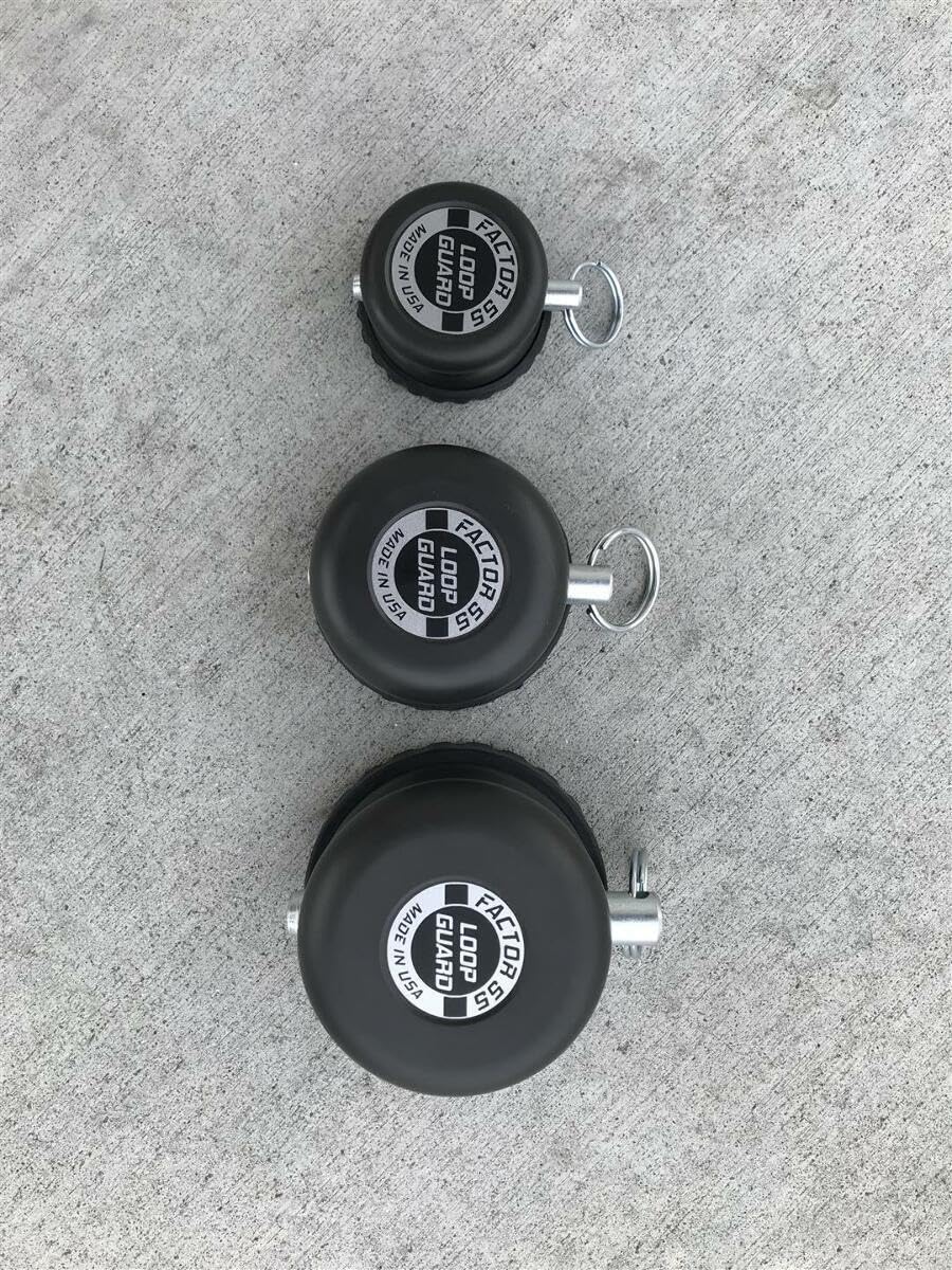 Loop Guard Factor 55 Standard (Truck/SUV), Fits Steel Cable/Rope to 7/16 Diameter - Gray