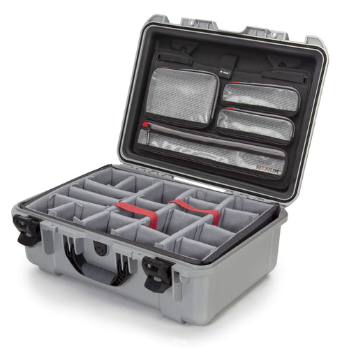 Waterproof Nanuk 925 Hard Case with Lid Organizer and Foam Insert for Canon, Nikon - DSLR Body and Lens/Lenses - Black (925-DSLR5)