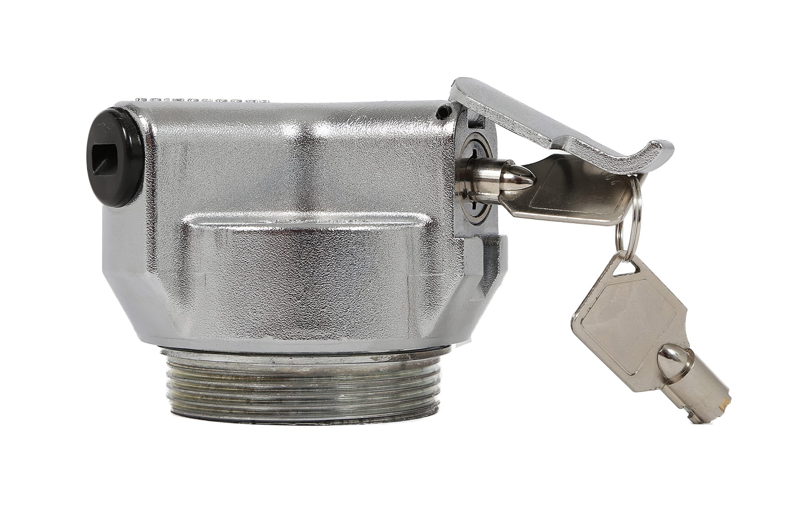 Locking Stainless Steel Transfer Tank Vented Cap DEE ZEE DZGASCAP3