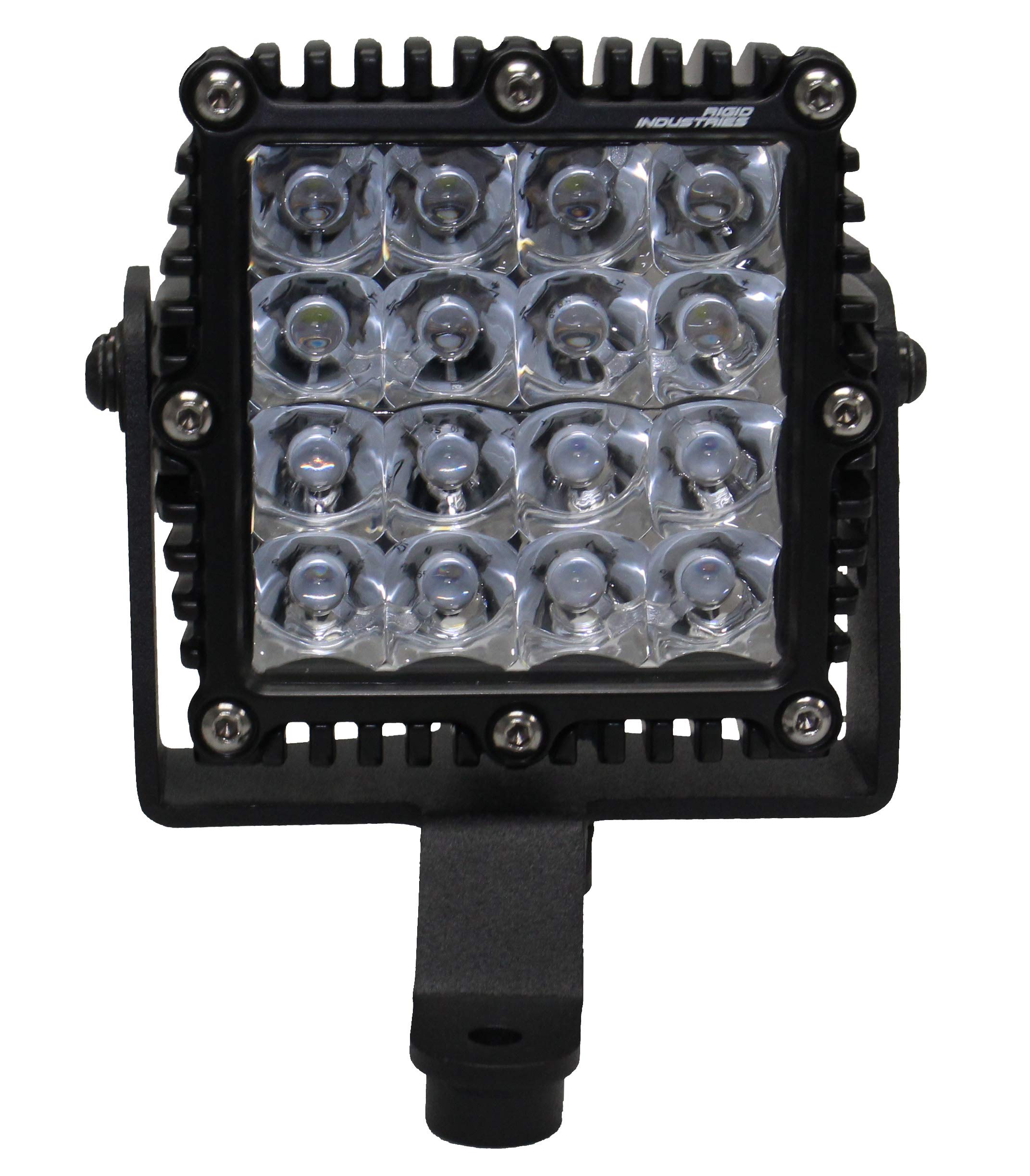 Go Rhino Windshield Cowl XE LED Light Mounts for 6x6 Single Q4 Series | Mild Steel, Textured Black | 730066T | Fits 2018-2024 Jeep Wrangler JL/JLU; 20-24 Jeep Gladiator JT Excludes Mojave
