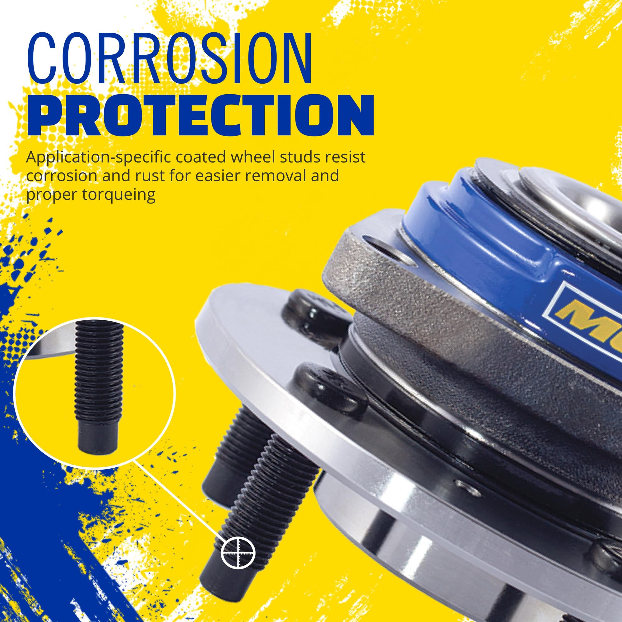 Wheel Bearing and Hub Assembly MOOG for Kia Sorento