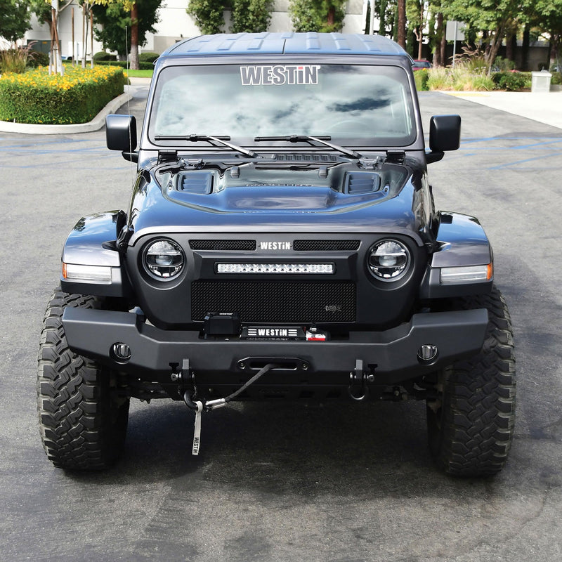WJ2 Full Width Front Bumper Westin fits 2018-2026 Wrangler JL 2020-2025 Gladiator