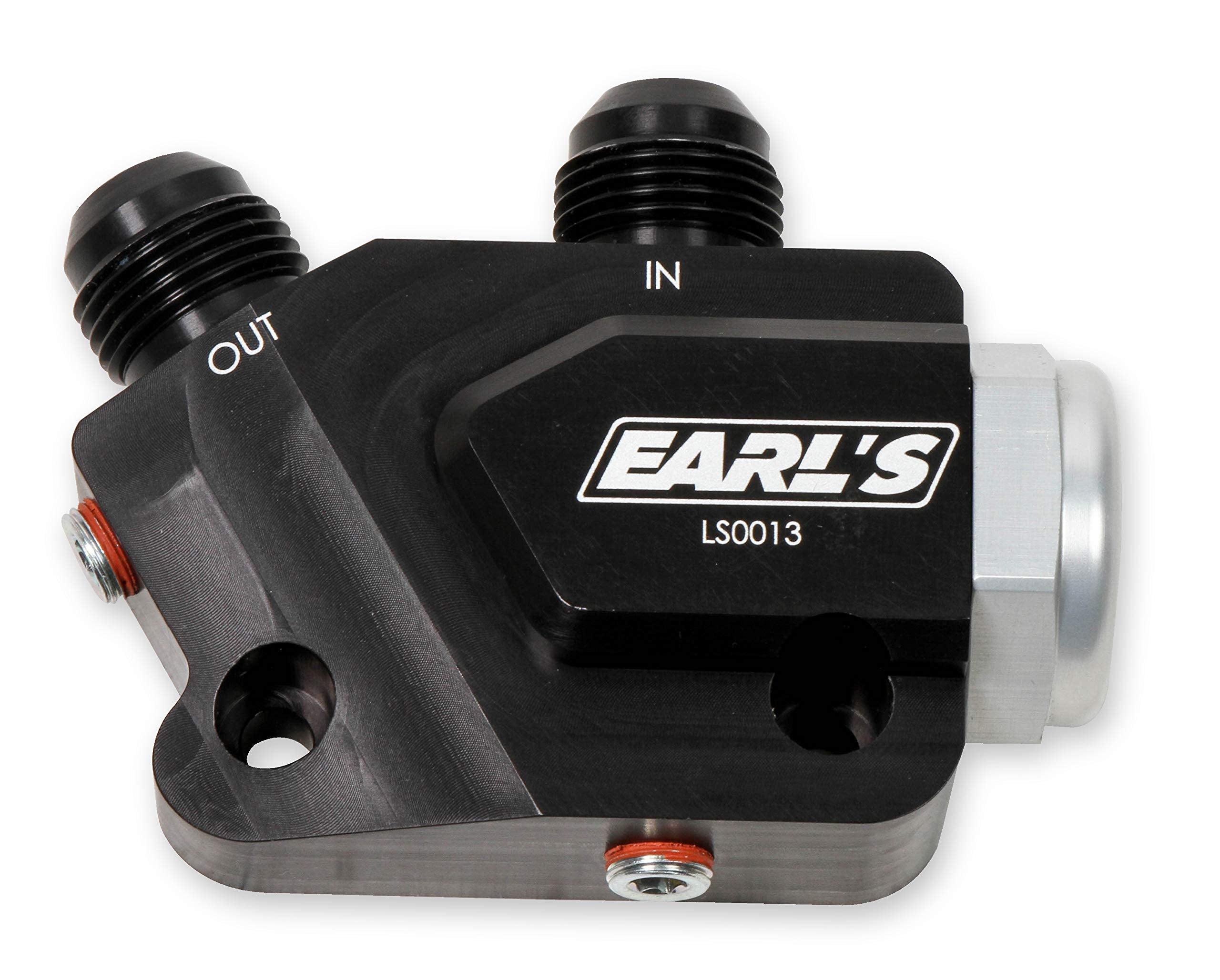 LS0013ERL Earl's Side Mount Oil Cooler Adapter