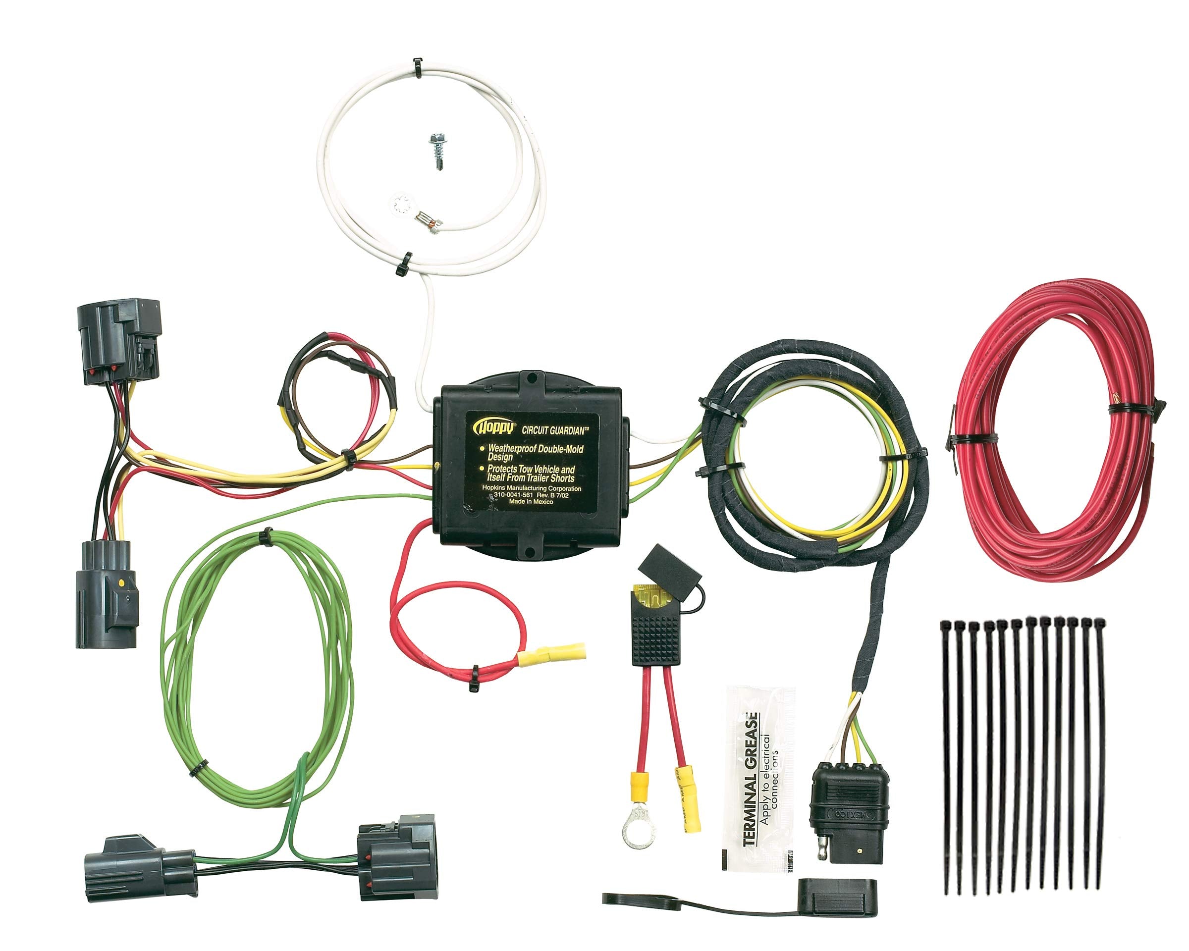 Plug-In Hopkins Towing Solutions 42485 Vehicle to Trailer Wiring Kit Simple
