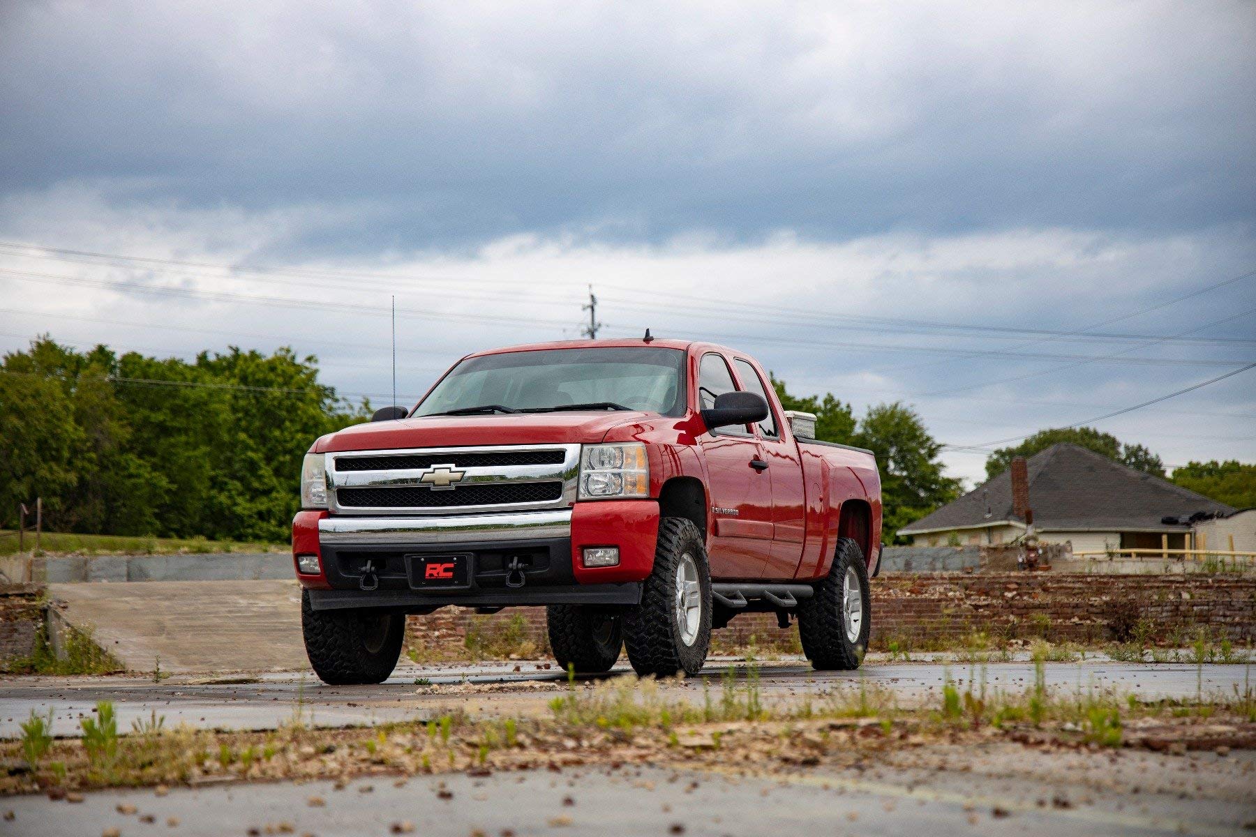 5" Rough Country Suspension Lift Kit with Premium N3 Shocks for Chevy Silverado & GMC Sierra 1500 (2007-2013) 2WD w/6 Lug Wheels