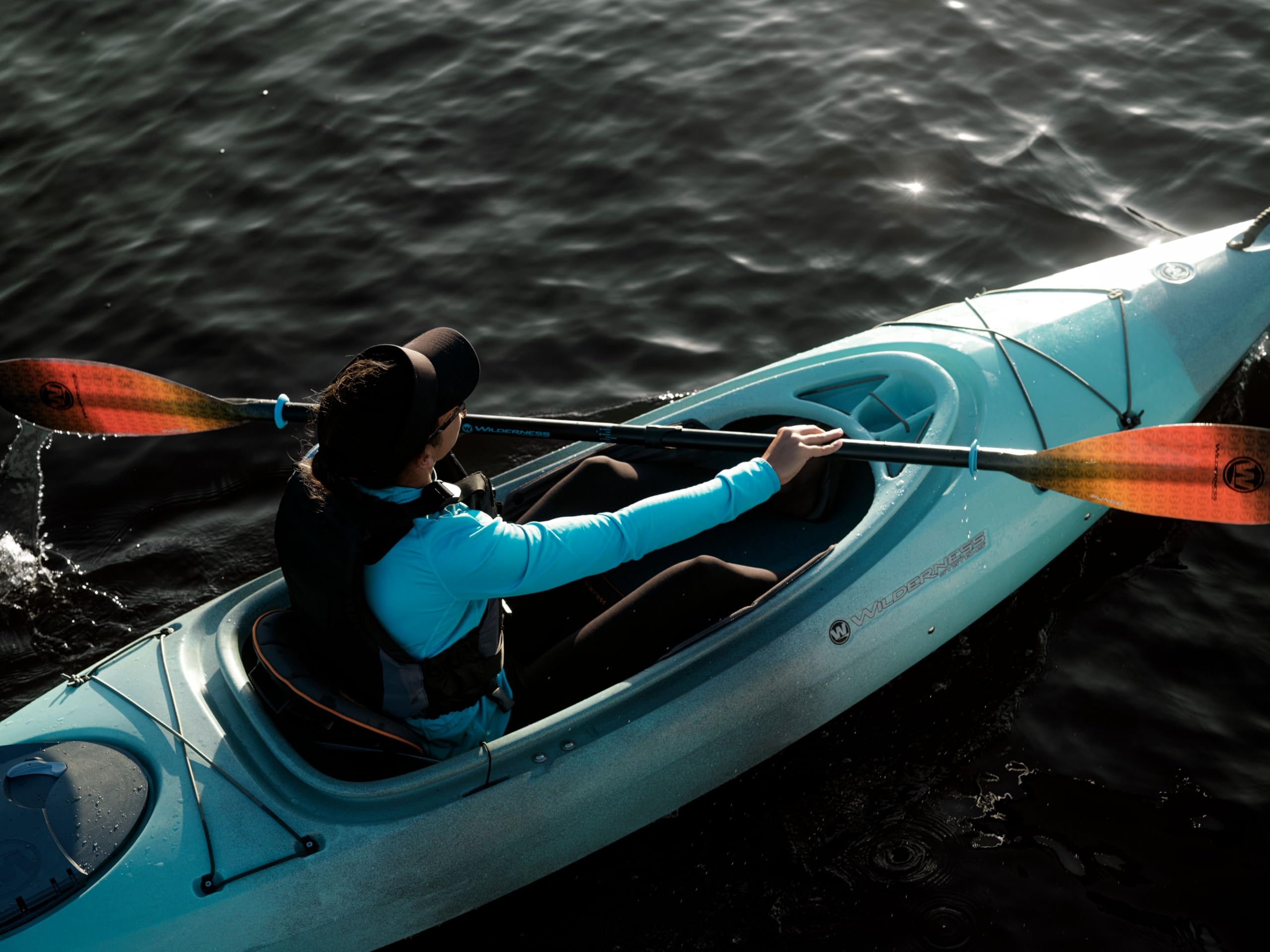 Wilderness Systems 105 Aspire - Sit Inside Recreational Kayak - Adjustable Skeg - Phase 3 Air Pro Seating - 10.6 ft - Purple Dawn