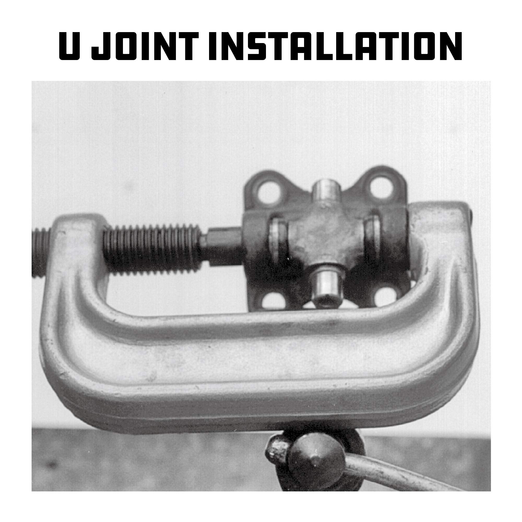 Powerbuilt Ball Joint and U Joint Service Set, 23 Piece Tool Kit, Remove and Install Ball Joints, Adapters, Receiving Tube, Sockets - 648617