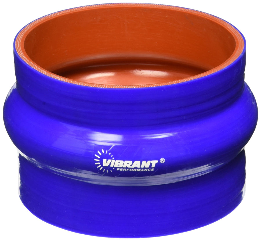 4 Ply VIBRANT PERFORMANCE Hump Hose 4in I.D. x 3in Long - Blue