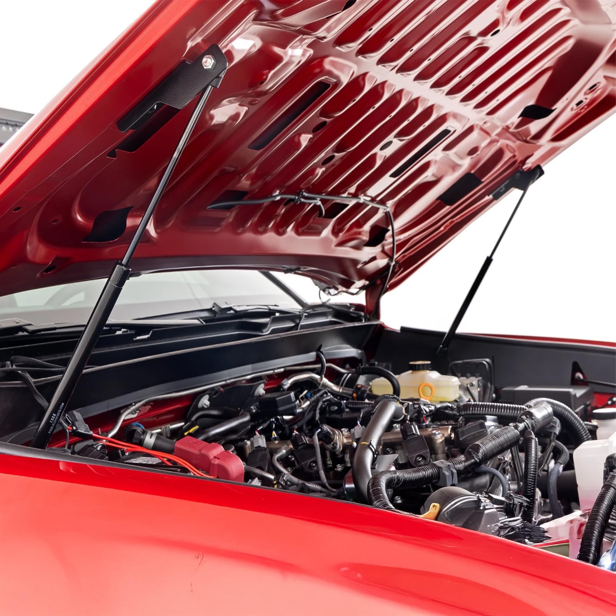 Hydraulic Hood Assist Rough Country for Toyota Tacoma (2024-2025) - Hands-Free Lift, Easy Bolt-on Hood Struts (Pair)