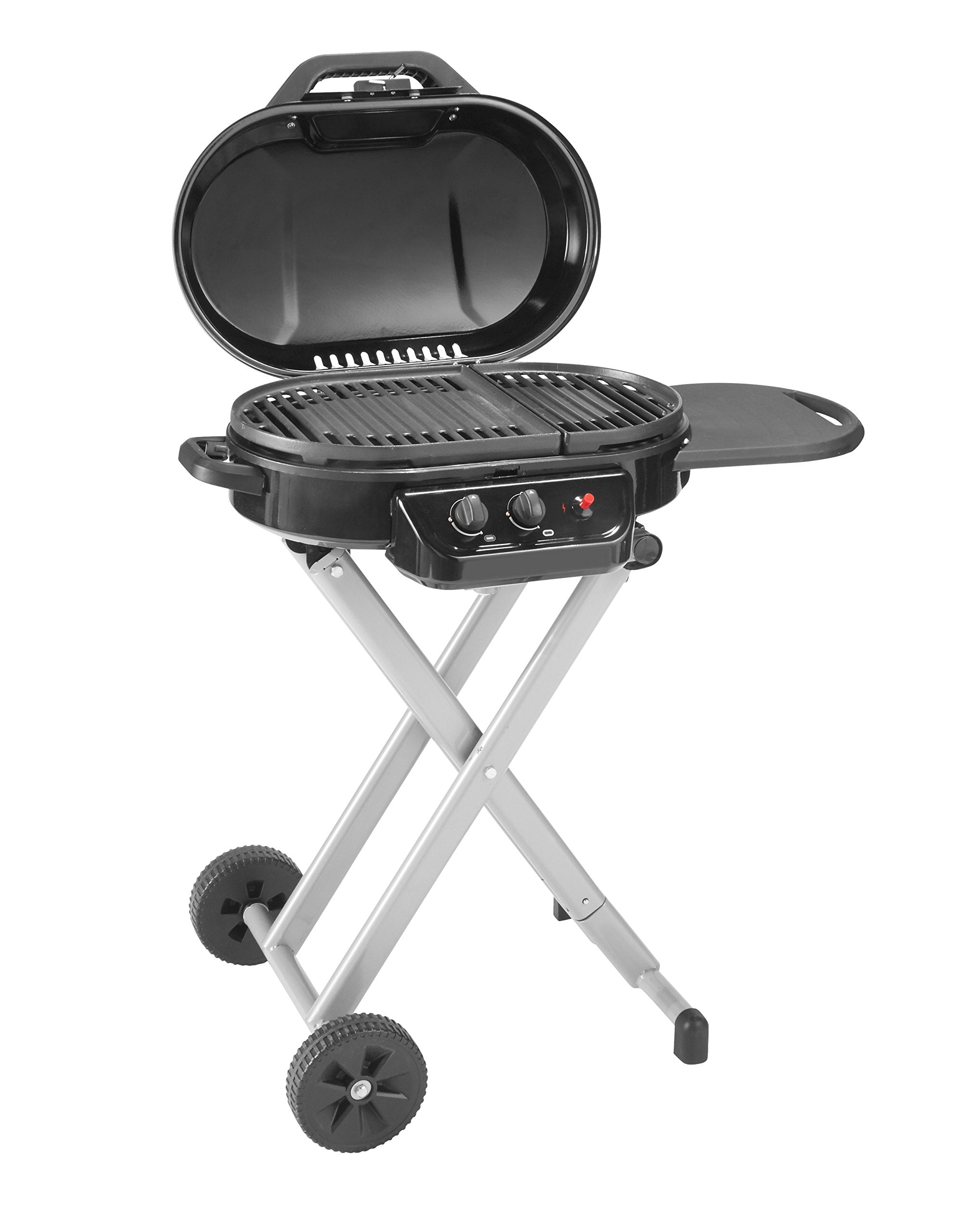 RoadTrip Coleman 225 Portable Propane Grill, 2-Burner Gas Grill with Matchless Ignition & Adjustable Temperature Control, 11,000 BTUs of Power for Grilling, Tailgating, Camping, BBQ, & More