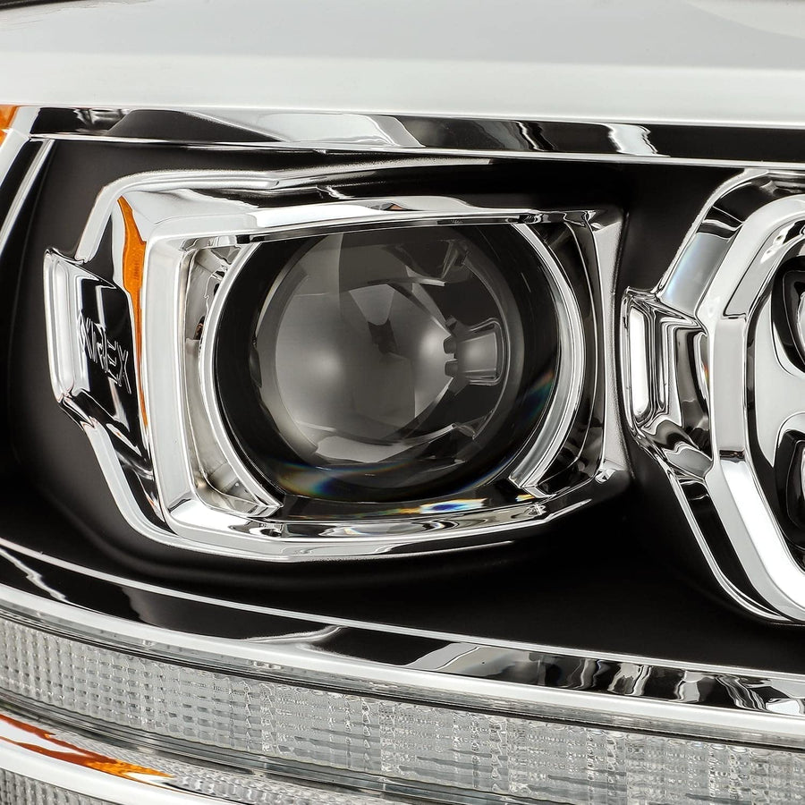 880522 AlphaRex USA LUXX Series LED Projector Headlights fits Dodge Ram 1500