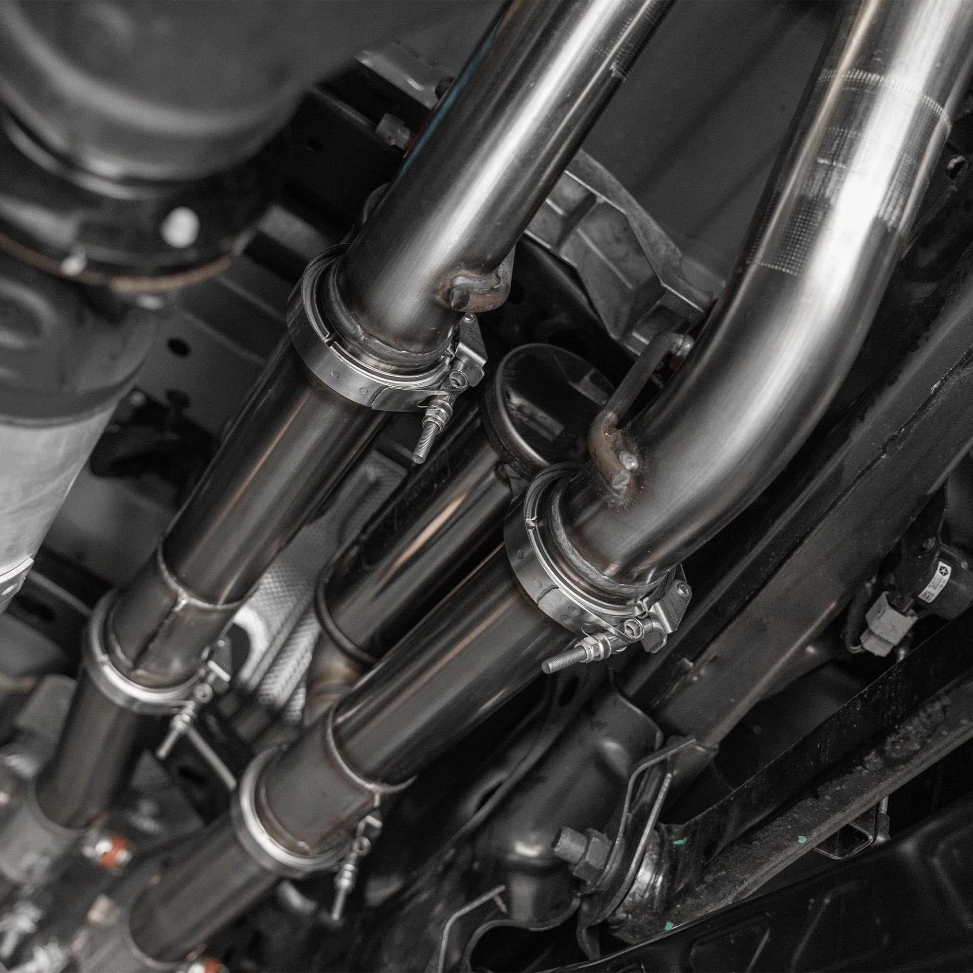 Performance Exhaust System MagnaFlow Kit 19704: Cat-Back, SPEQ Series, Compatible with 2025 Ram 1500 RHO 3.0L, Dual Split Rear Exit
