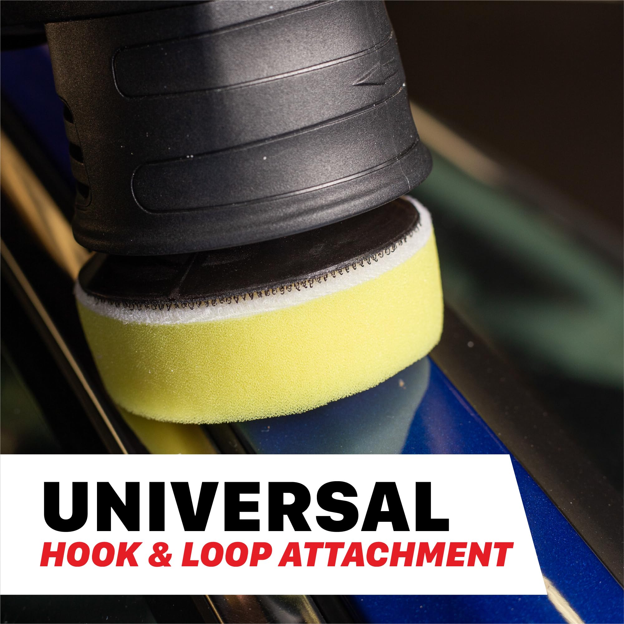 3” Maxshine Hook & Loop Dual Action Backing Plate – Universal Fit for High Speed DA Polishers 12000 OPM, Thermal Endurance, 5/16” ~ 24 Thread - Professional Detailing Accessory