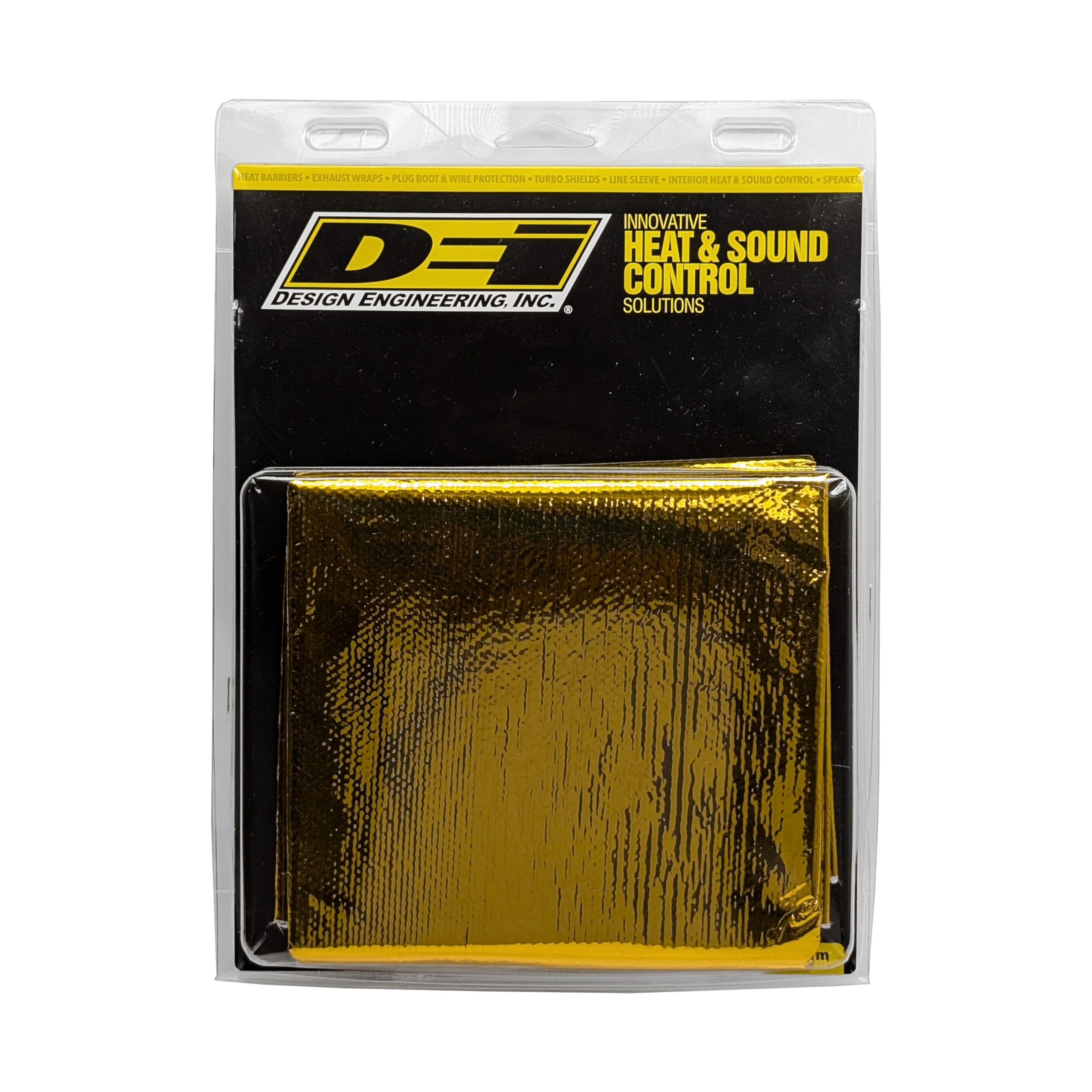 Heat Screen GOLD Design Engineering 010919 24" x 24" Non-Adhesive Reflective Heat Protection up to 800°F