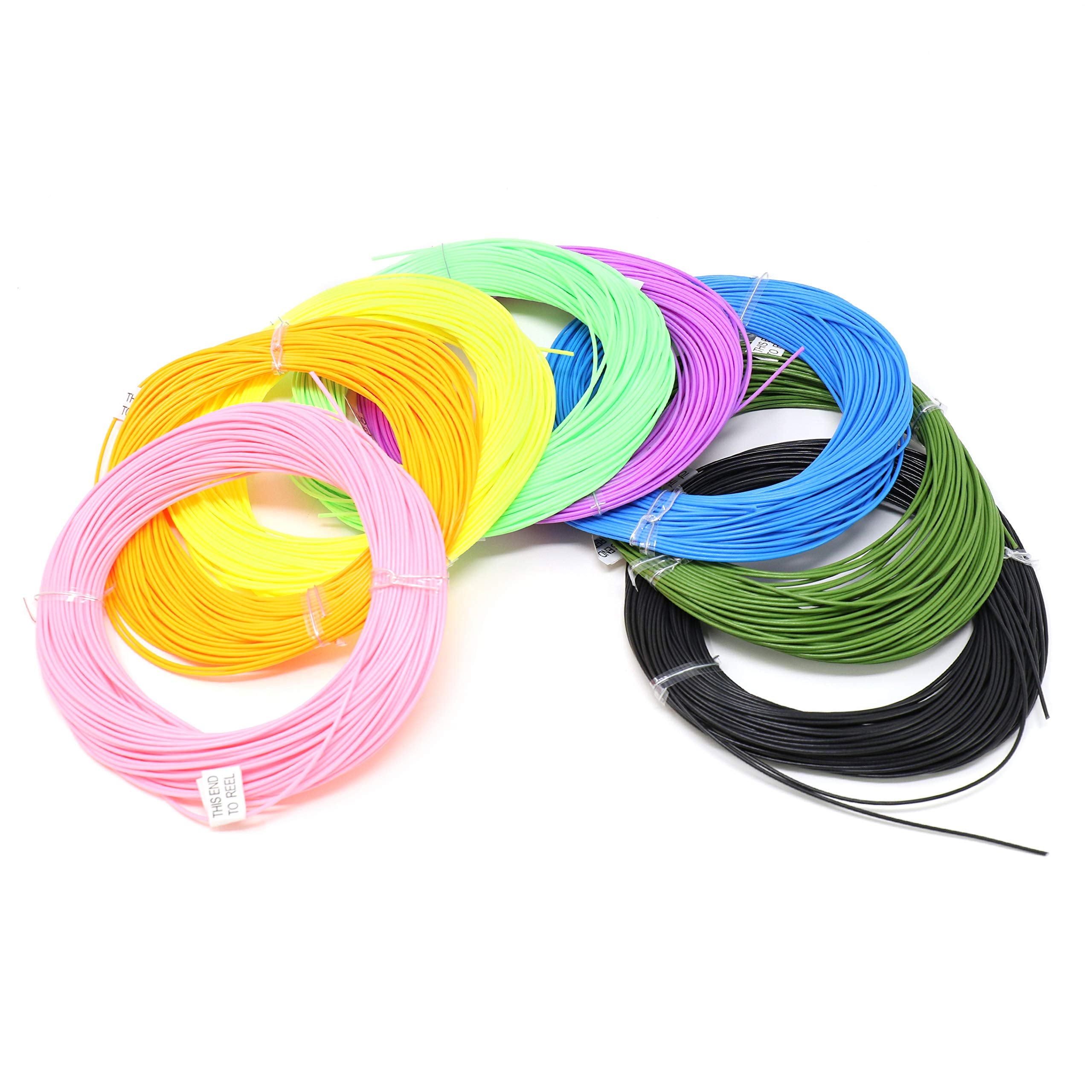 Rattle Reel Line Clam (Purple) - 75 Feet