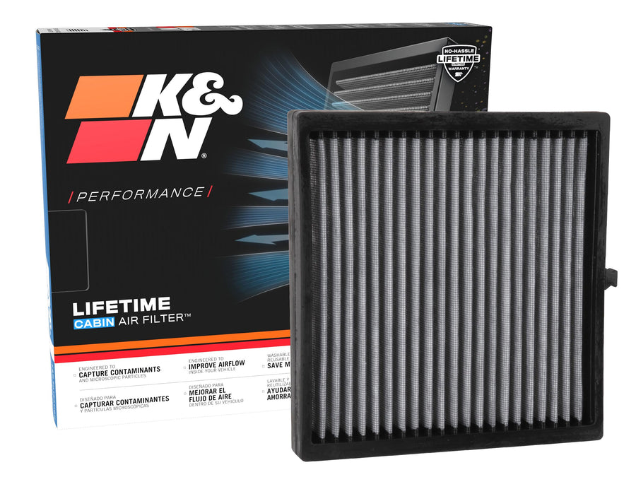 K&N LIFETIME Cabin Air Filter: Washable, Premium, Clean Air for your Cabin: Compatible with 2008-2021 Subaru: Crosstek, Forester, Impreza, Levorg, WRX, STI, VF2055
