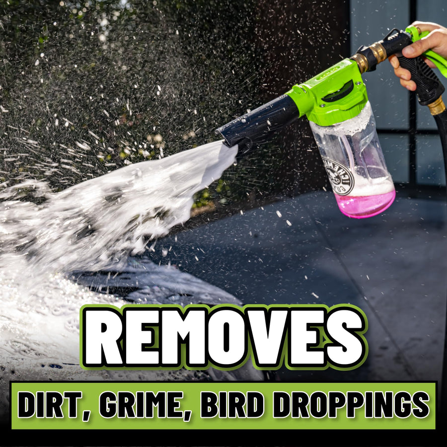 Chemical Guys Foam Blaster 6 TORQ - Foam Cannon Garden Hose Attachment, Easy to Use, Sprays Thick Suds for Safe Washing Trucks, SUVs, Motorcycles, RVs, and Other Vehicles