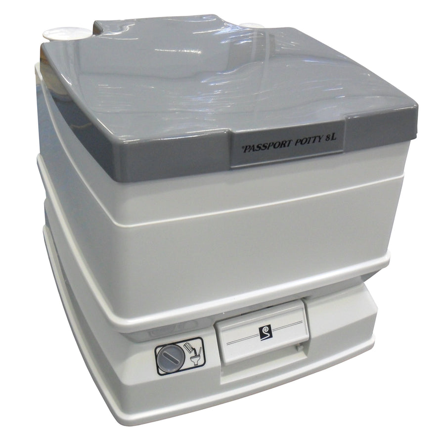 Passport Potty Sanitation Equipment 8 Liter, White